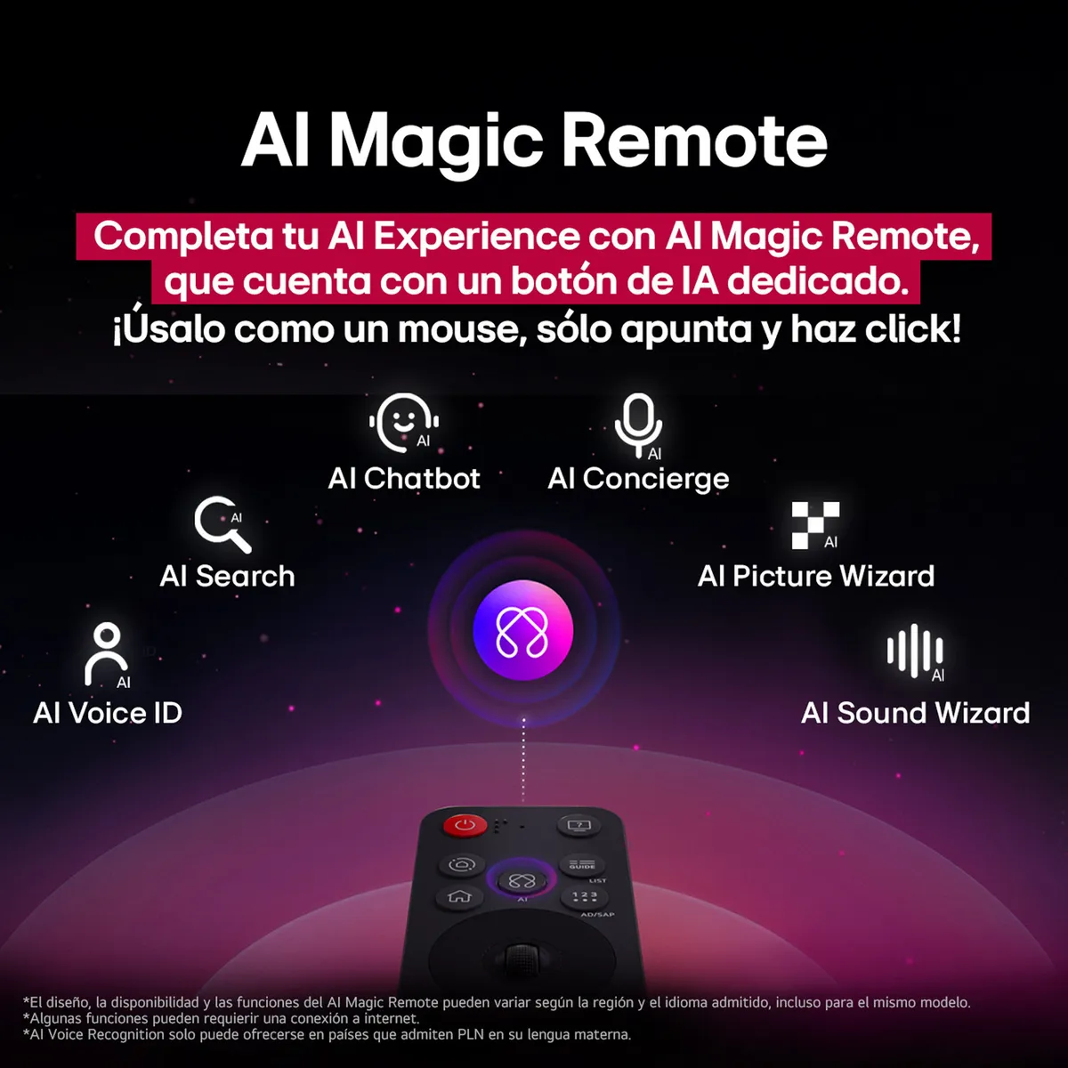 LG - Televisor LG 65'' UHD Ai 4K