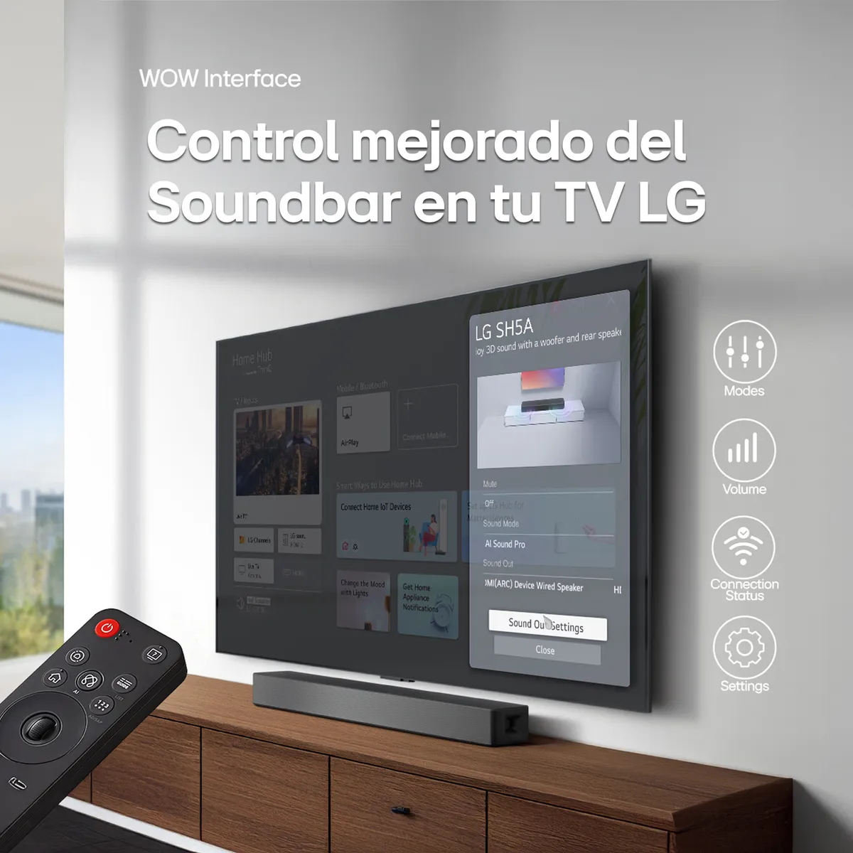 LG - Lg Soundbar Sh5A 600W 4.1Ch