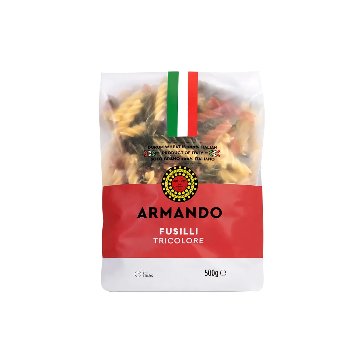 ARMANDO - Fusilli Tricolore Armando Empaque 500 g