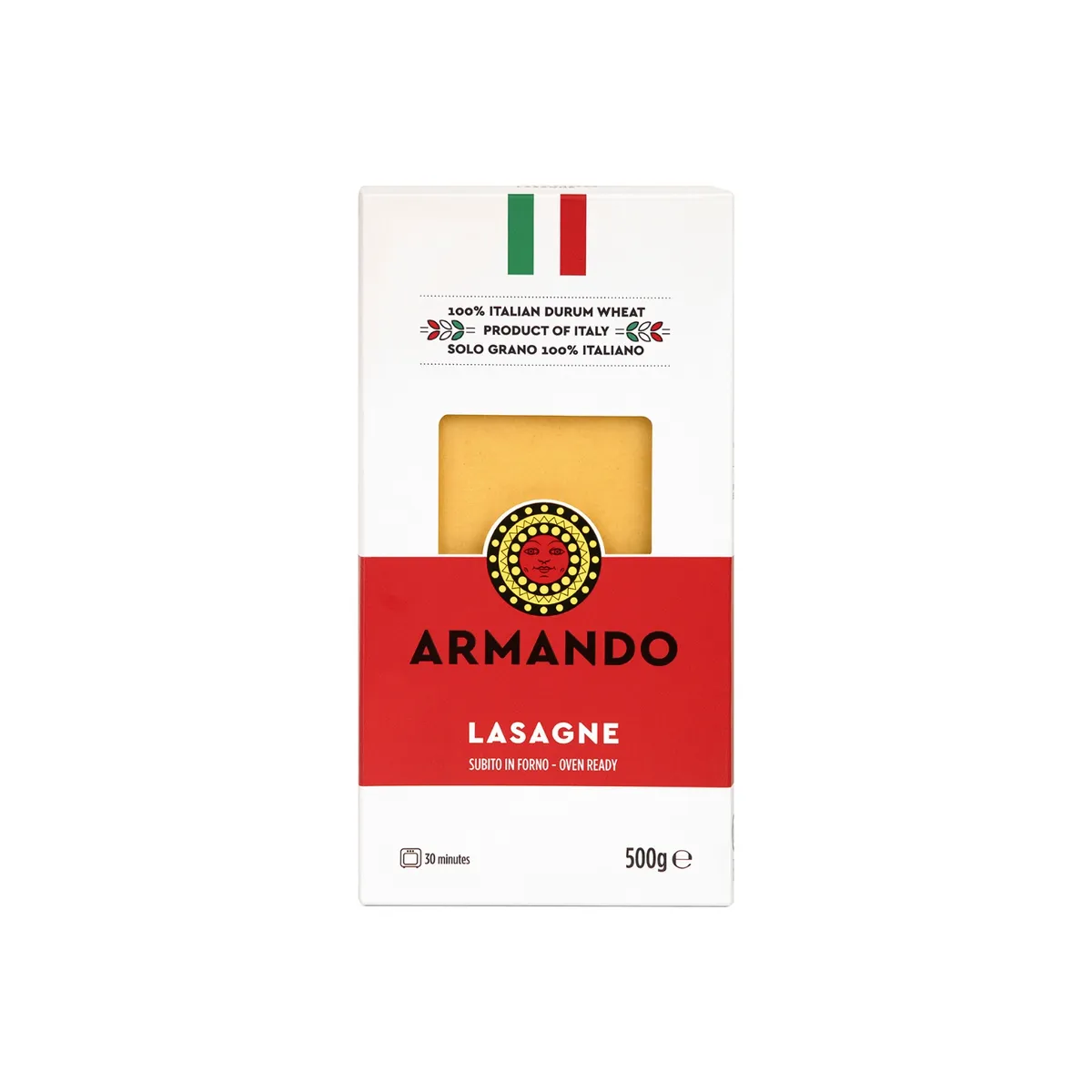 ARMANDO - Láminas de Lasagna Armando Empaque 500 g