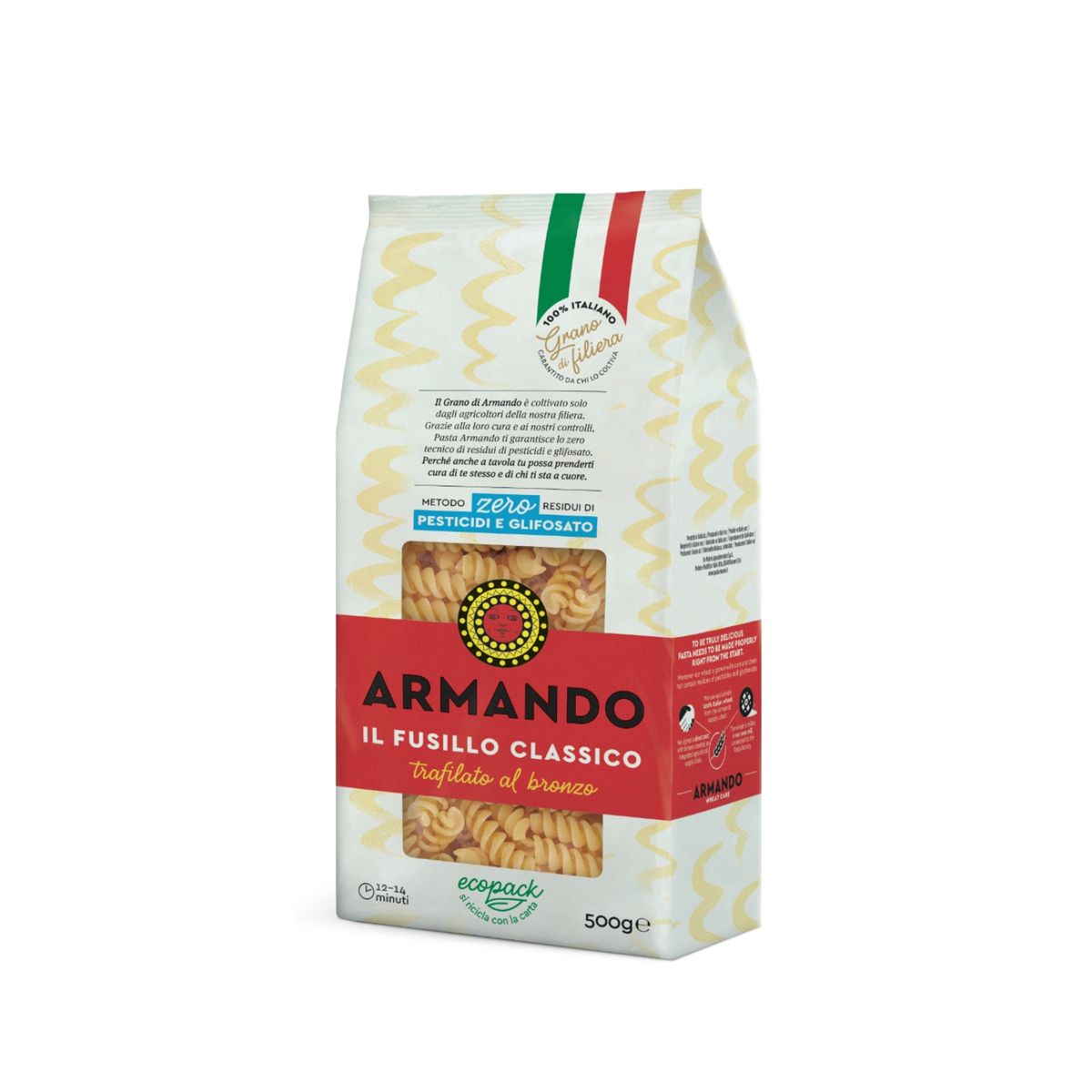 ARMANDO - Fusillio Classico Armando Empaque 500 g