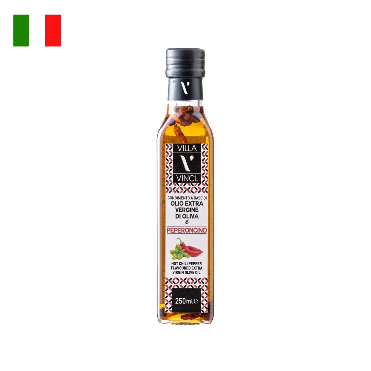 VILLA VINCI - Aceite de Oliva Virgen Villa Vinci Ají Botella 250 mL
