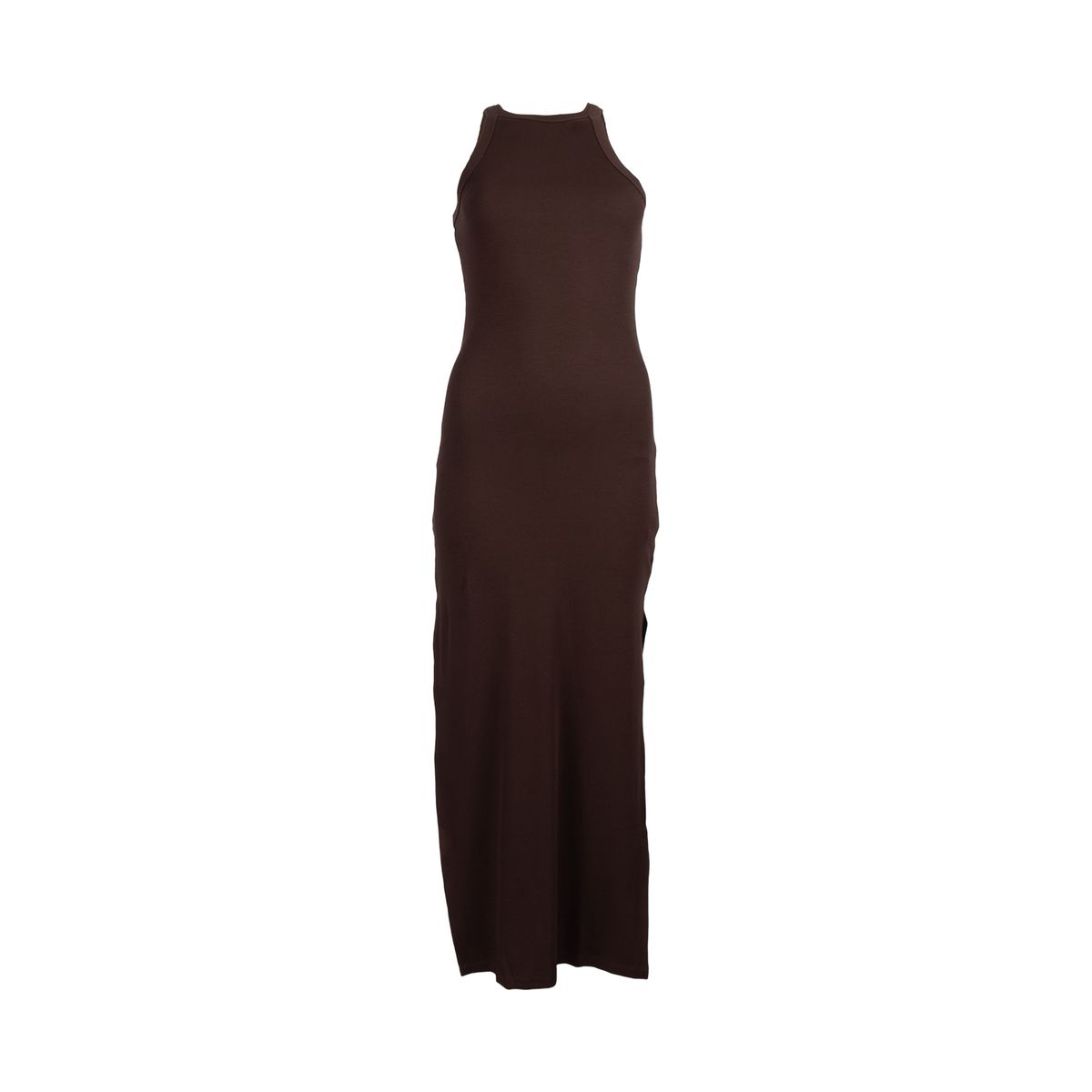 REDWOOD - Vestido Largo Rib Mujer Redwood
