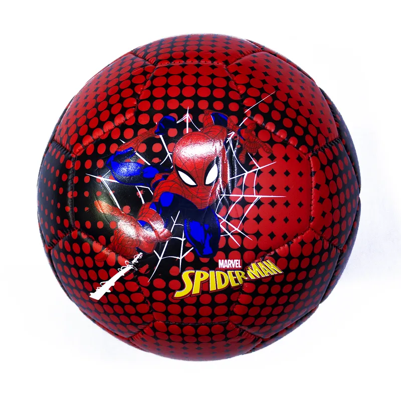 Pelota de Fútbol Spiderman Roja Negra Tottus Perú