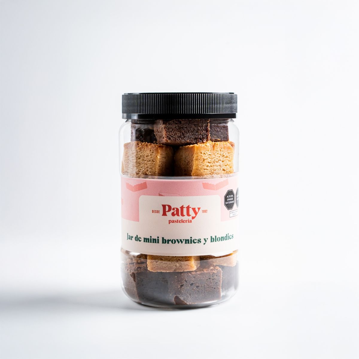  - Mini Brownie Y Blondie Patty Pastelería Jarra Und