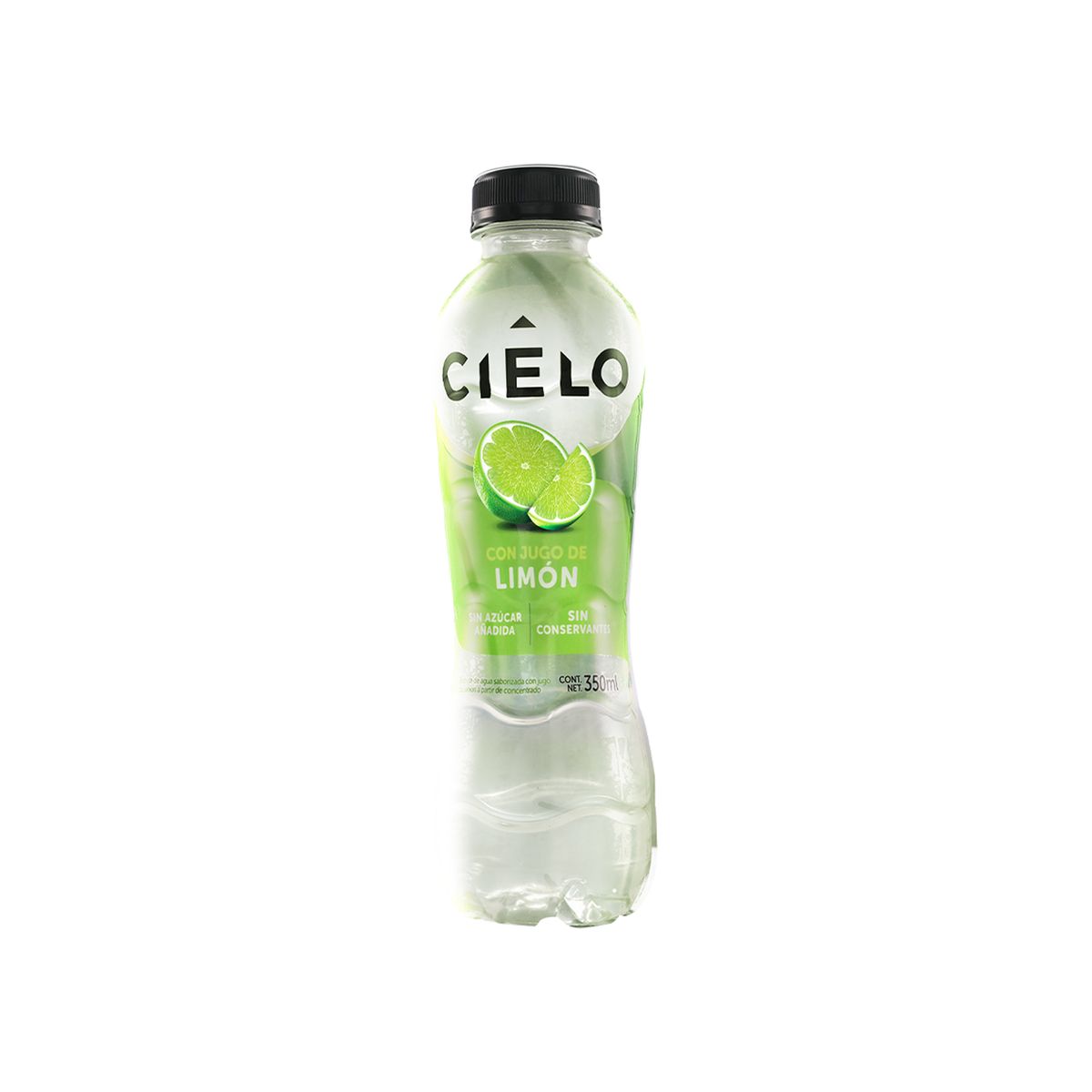 CIELO - Agua Cielo Con Gas Sabor Limón Botella 350 mL