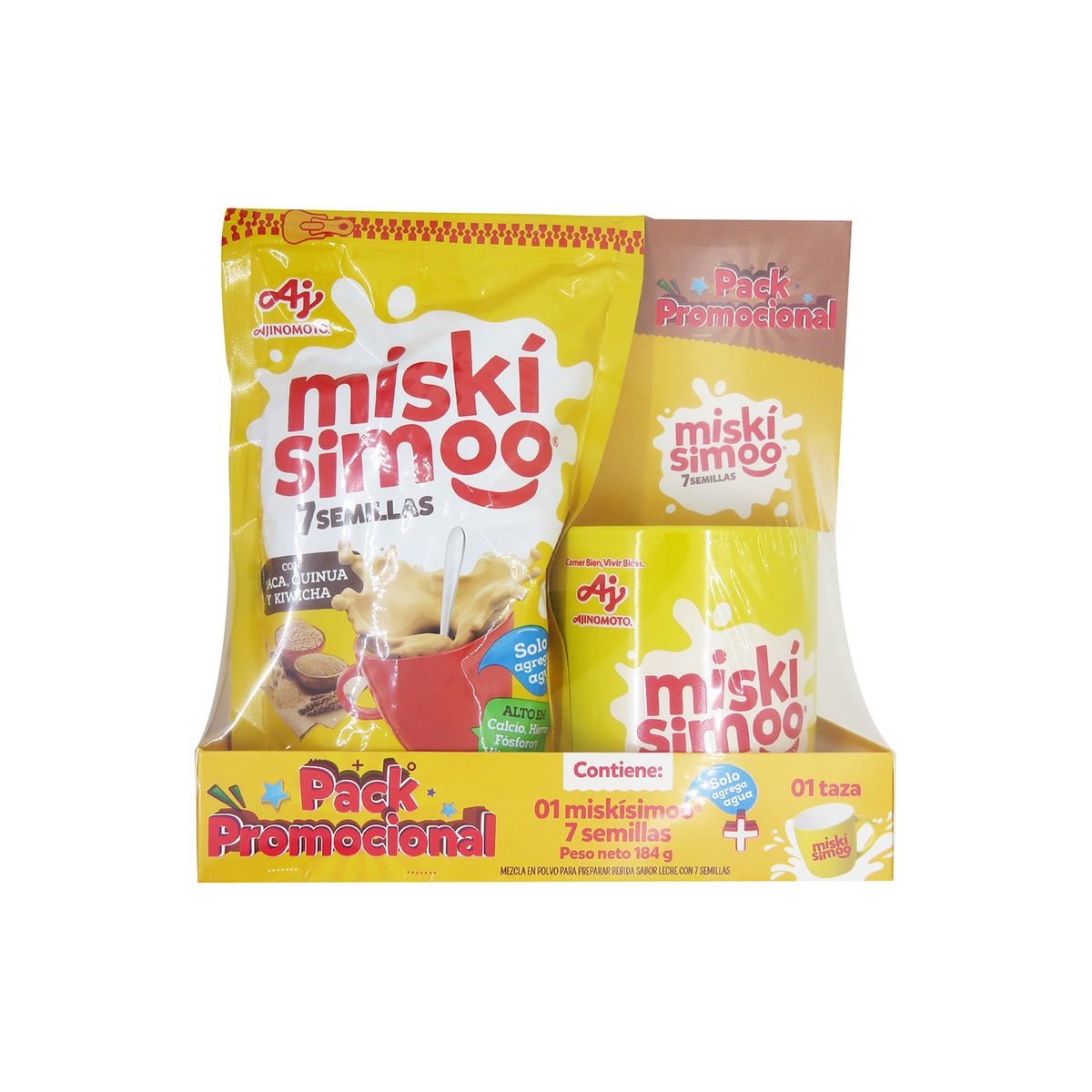 MISKISIMOO - Pack Miskisimoo 7 Semillas 184 g + Taza