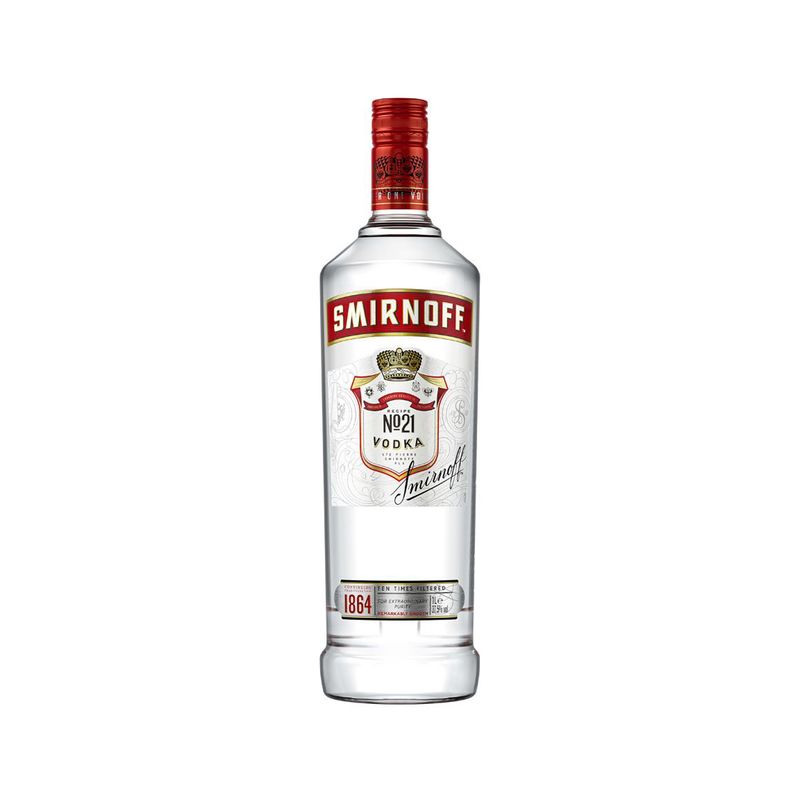 SMIRNOFF - Vodka Smirnoff Red Botella 1 L