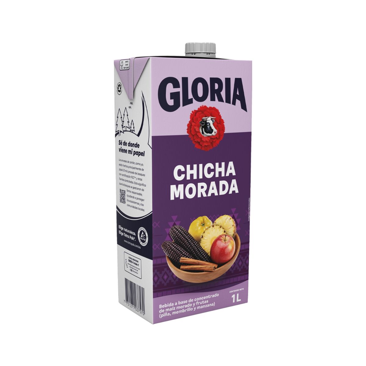 GLORIA - Bebida Gloria Chicha Morada Botella 1 L