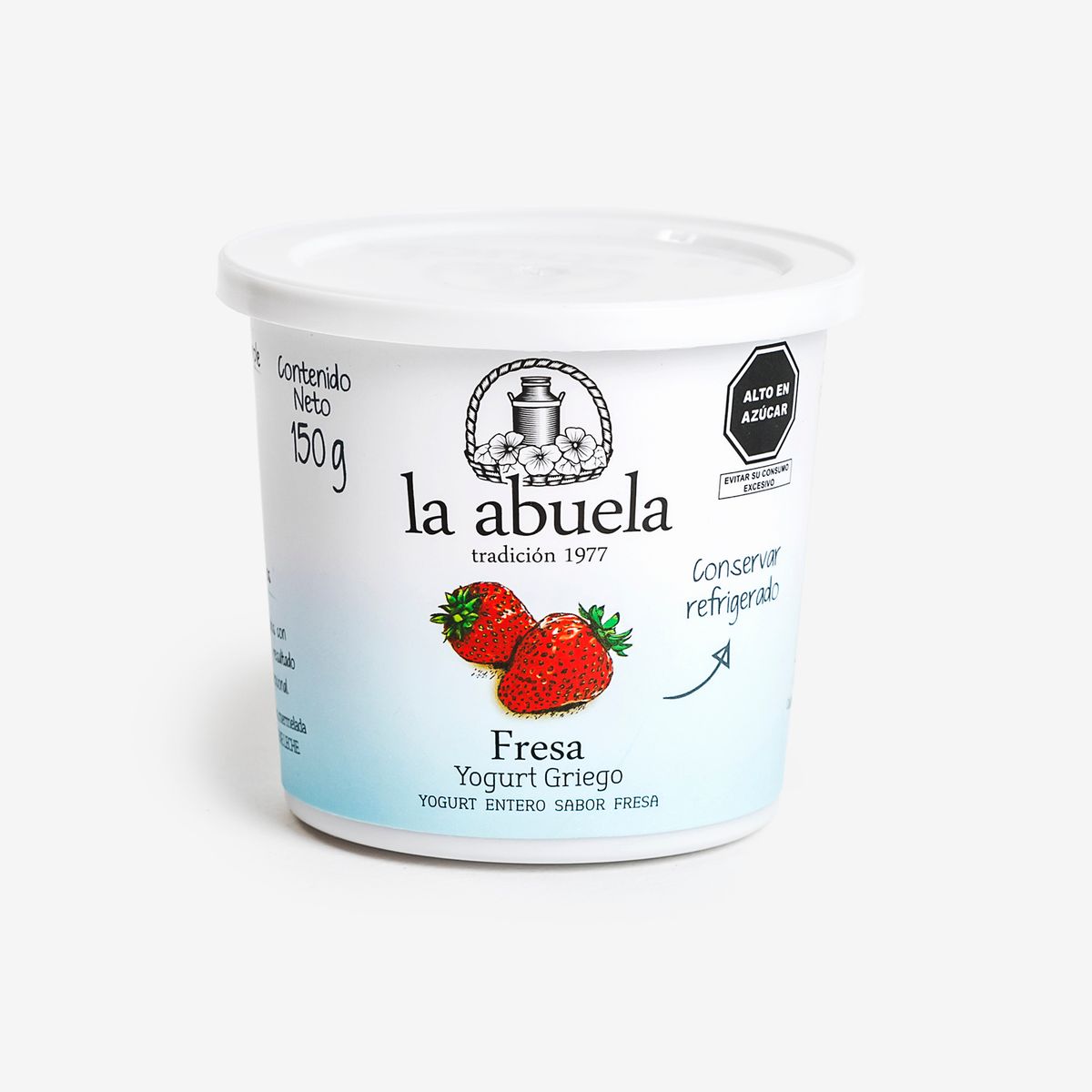 LA ABUELA - Yogurt Griego La Abuela Fresa Envase 150 g