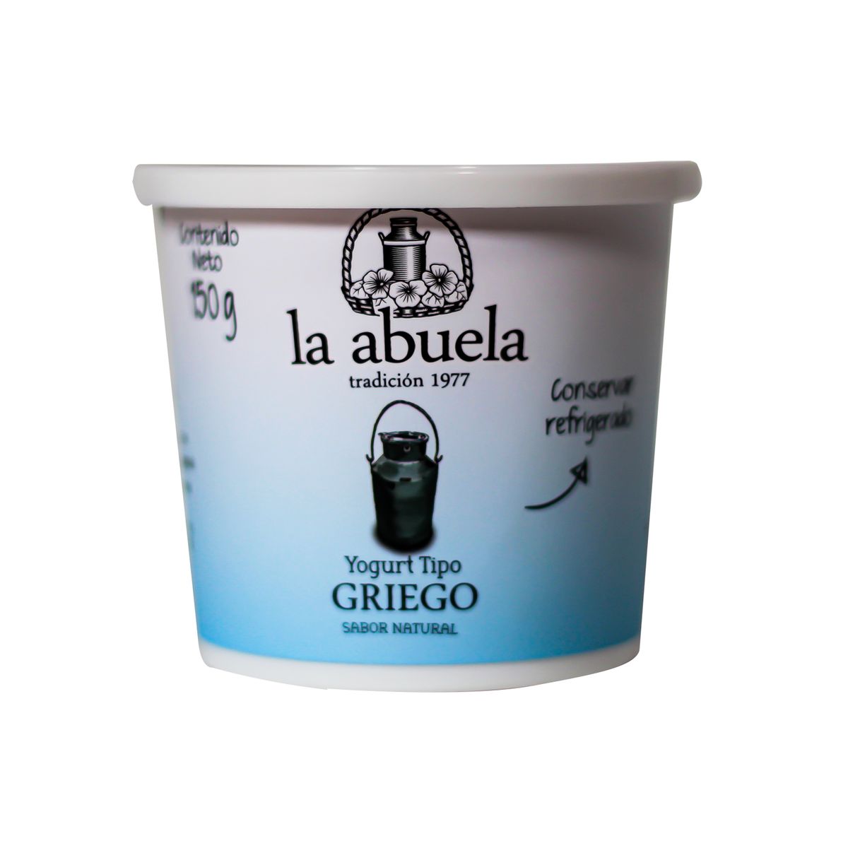 LA ABUELA - Yogurt Griego La Abuela Natural Envase 150 g