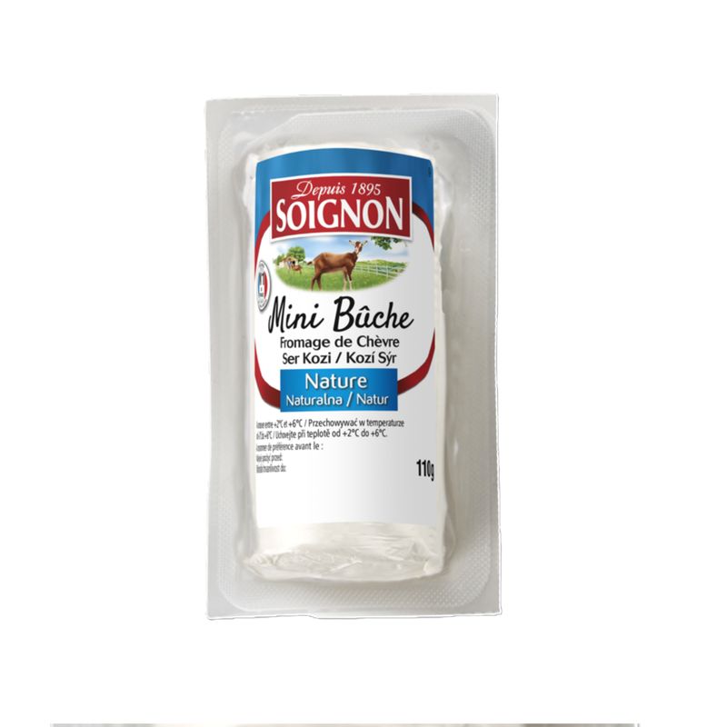 SOIGNON - Queso Rulo de Cabra Soignon Natural Empaque 110 g