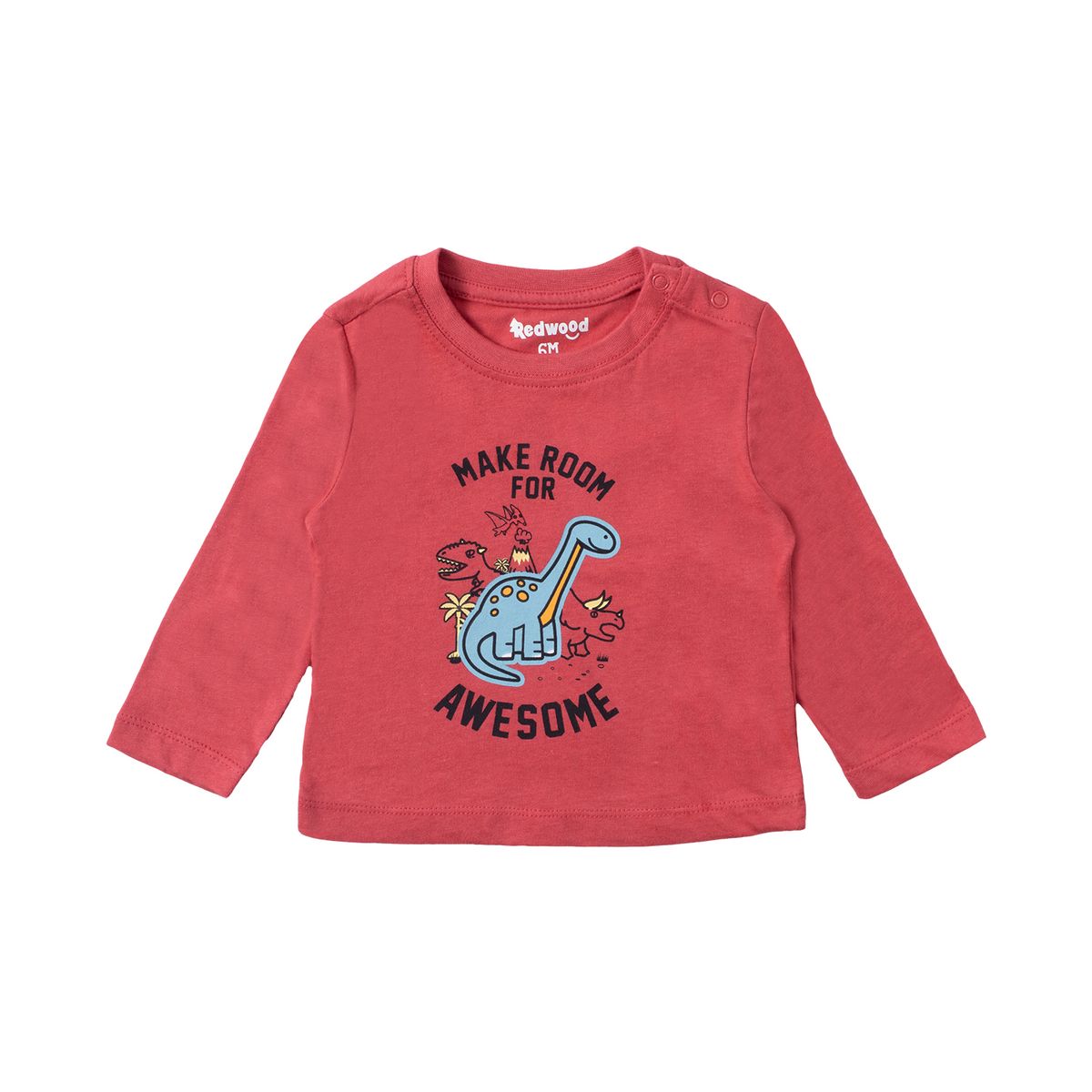 REDWOOD - Polo Estampado Manga Larga Bebé Niño Redwood