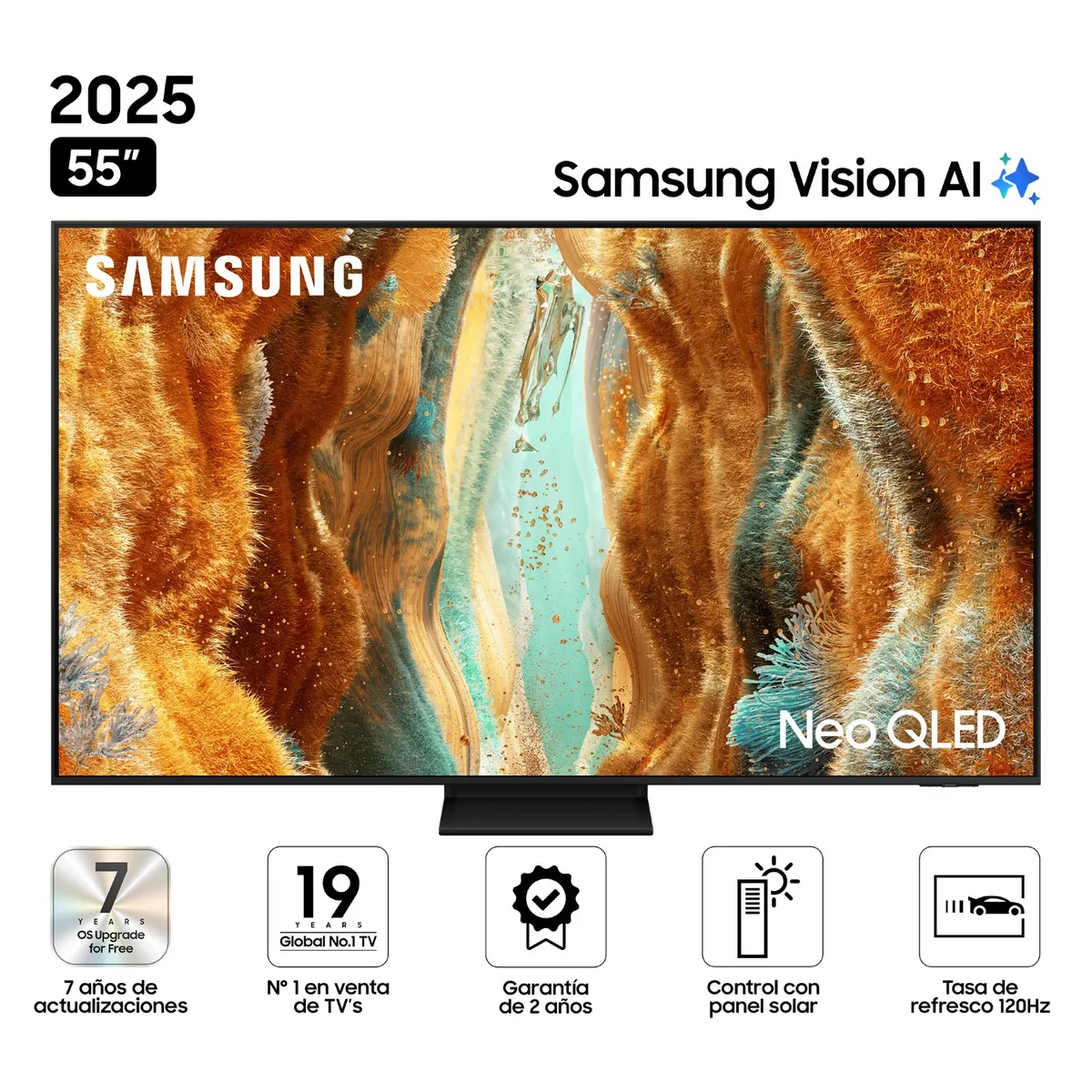 SAMSUNG - Televisor Samsung 55'' Neo QLED 4K Qn70F