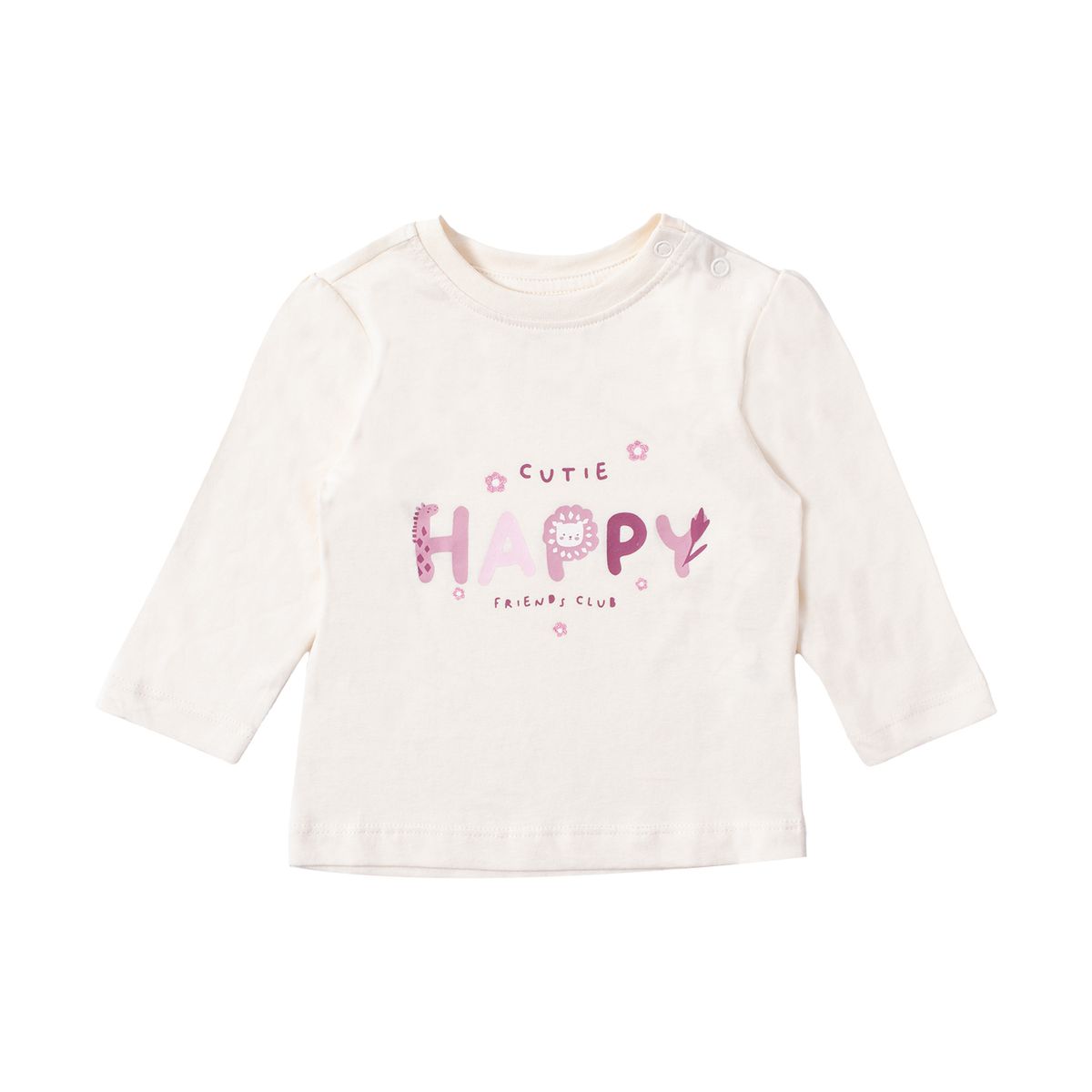 REDWOOD - Polo Estampado Manga Larga Bebé Niña Redwood