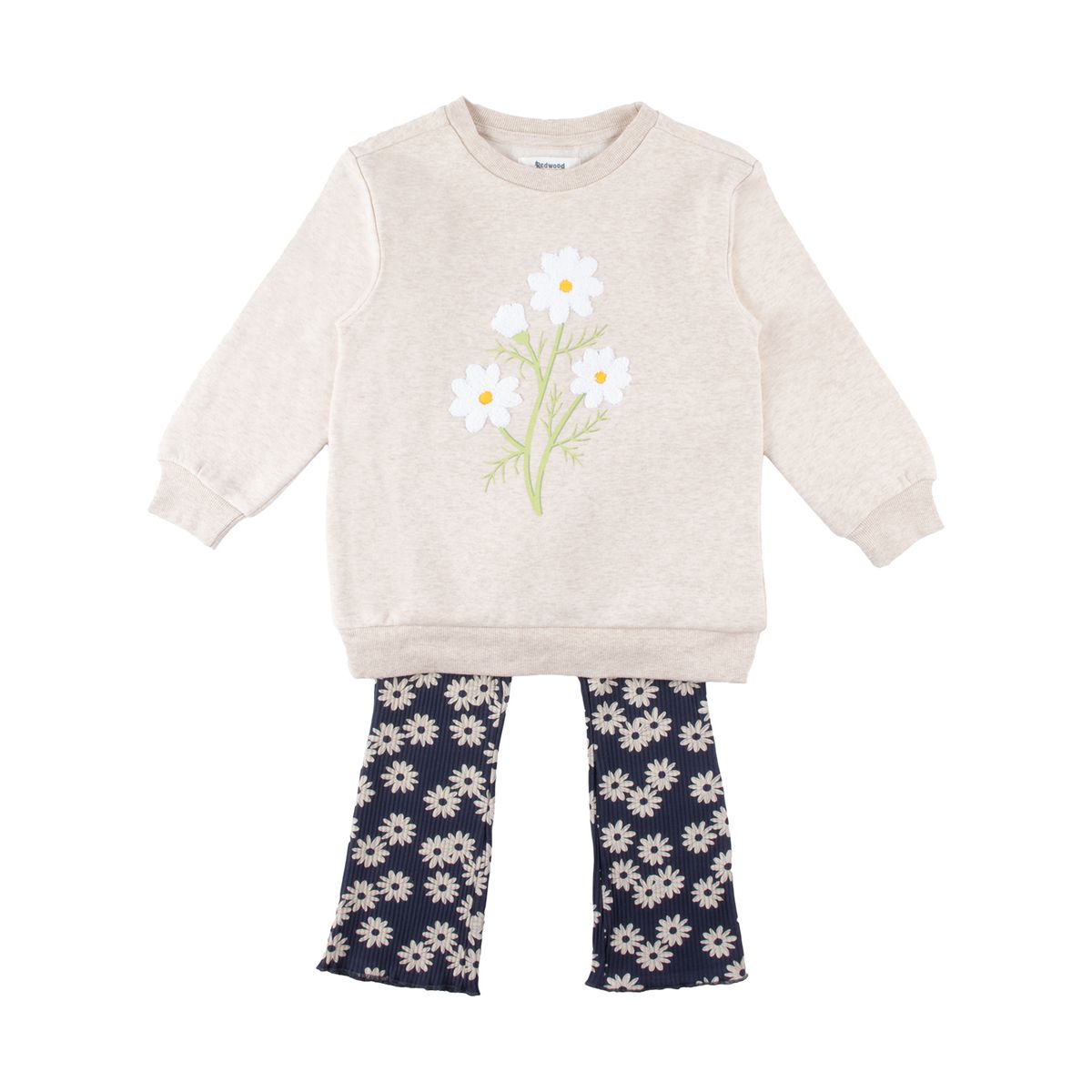 REDWOOD - Conjunto Legging y Poleron Niña Redwood