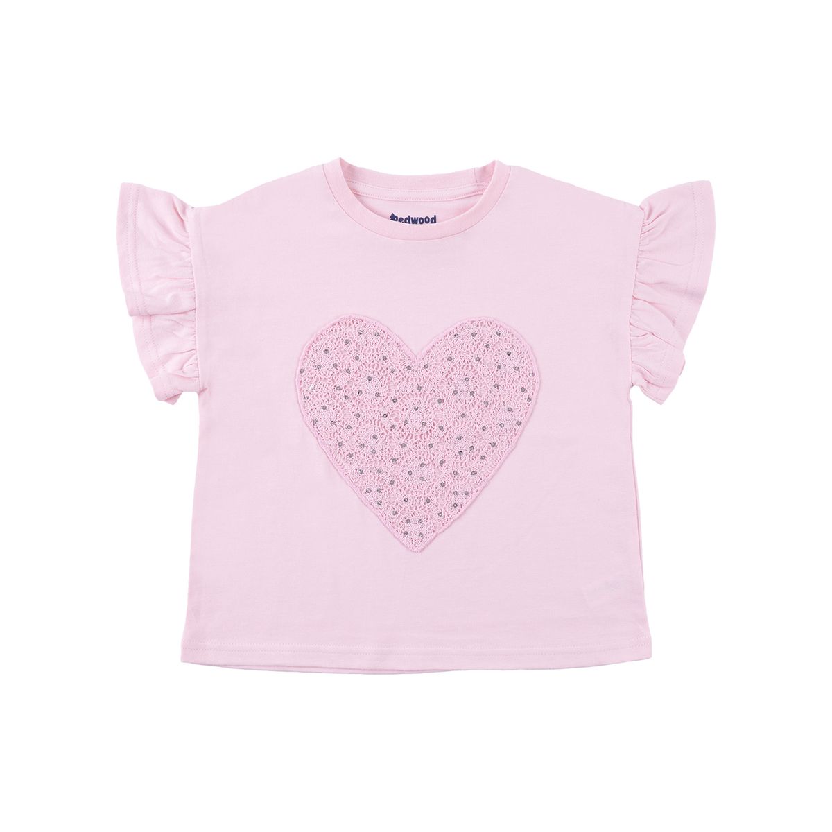 REDWOOD - Polo Manga Corta Macrame Niña Redwood