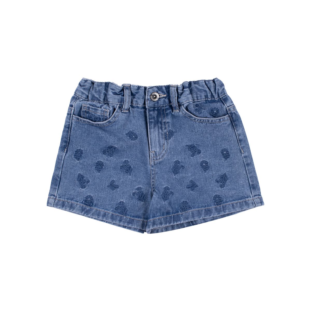 REDWOOD - Short Bordado Niña Redwood