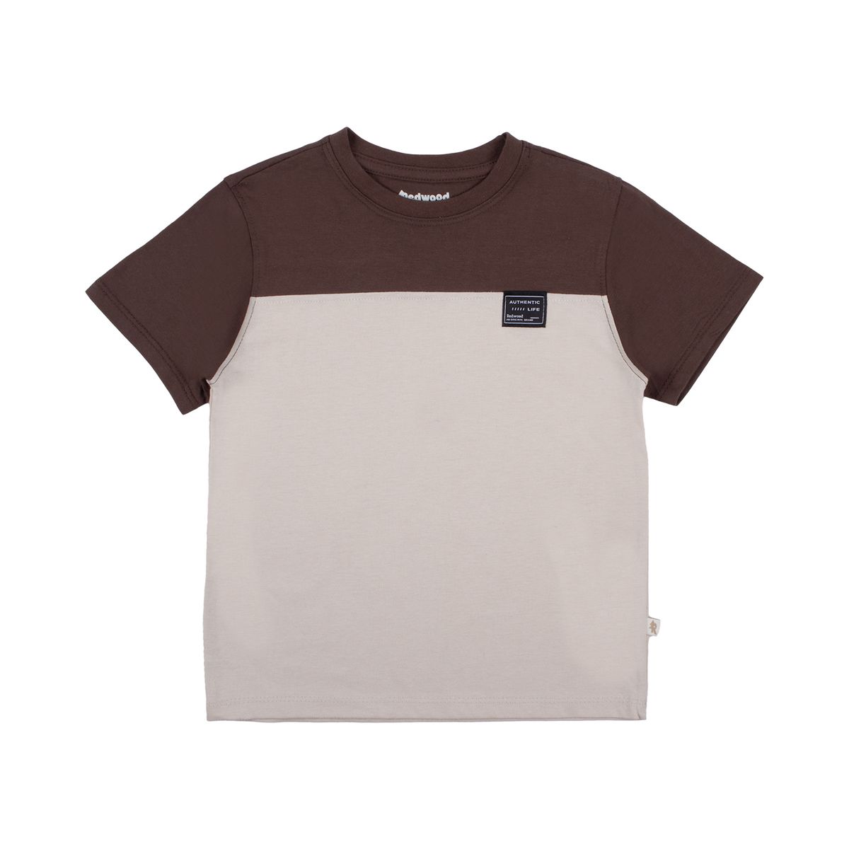 REDWOOD - Polo Manga Corta Bicolor Niño Redwood