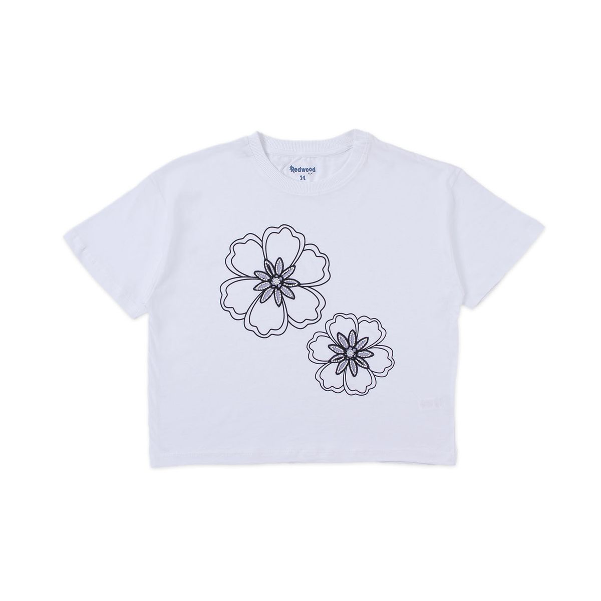 REDWOOD - Polo Manga Corta Bordado Teen Niña Redwood