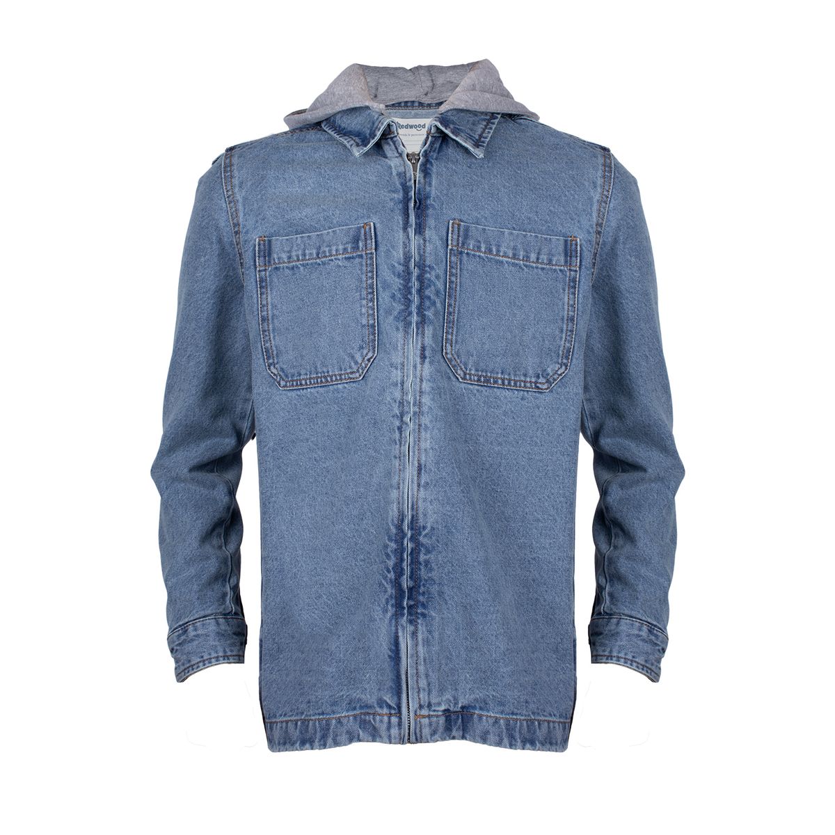 REDWOOD - Casaca Denim Futbol Teen Niño Redwood