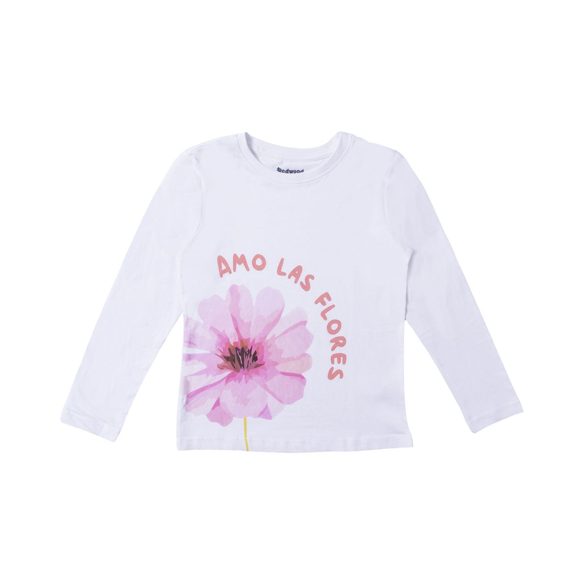 REDWOOD - Polo Manga Larga Estampado Niña Redwood