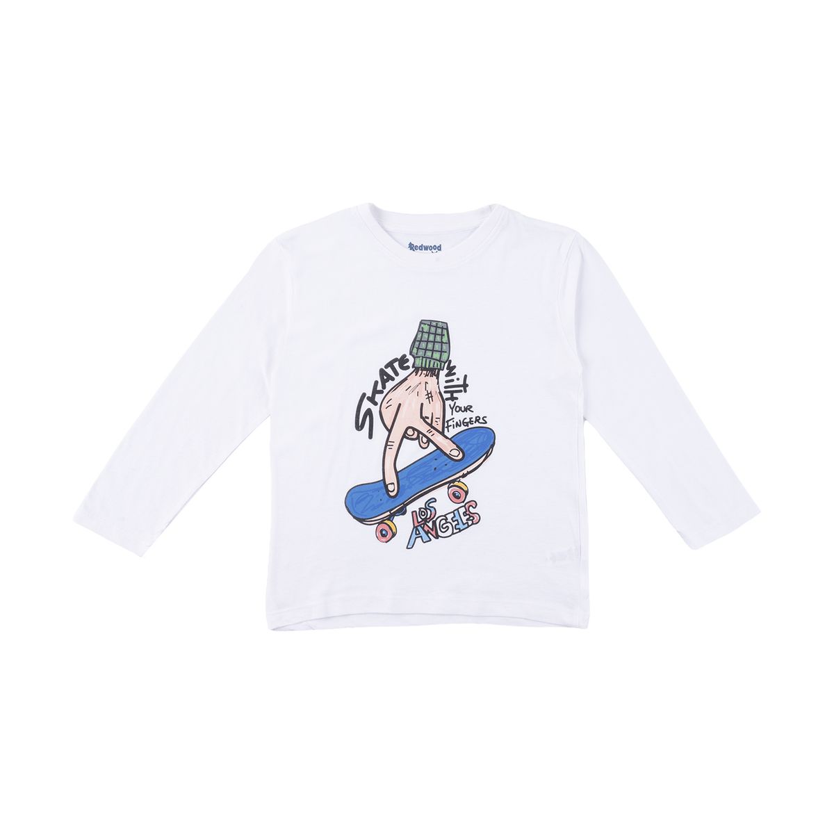 REDWOOD - Polo Estampado Manga Larga Niño Redwood