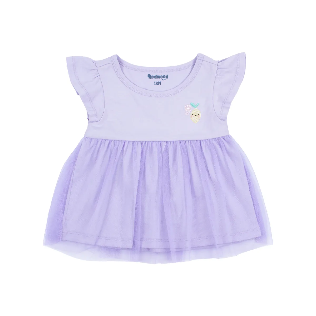 REDWOOD - Conjunto 2 Piezas Vestido Tul Bebé Niña Redwood