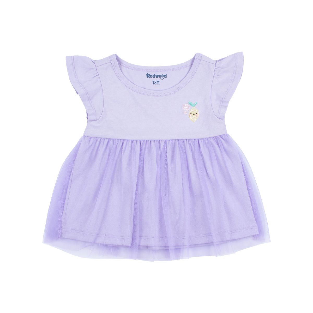 REDWOOD - Conjunto 2 Piezas Vestido Tul Bebé Niña Redwood