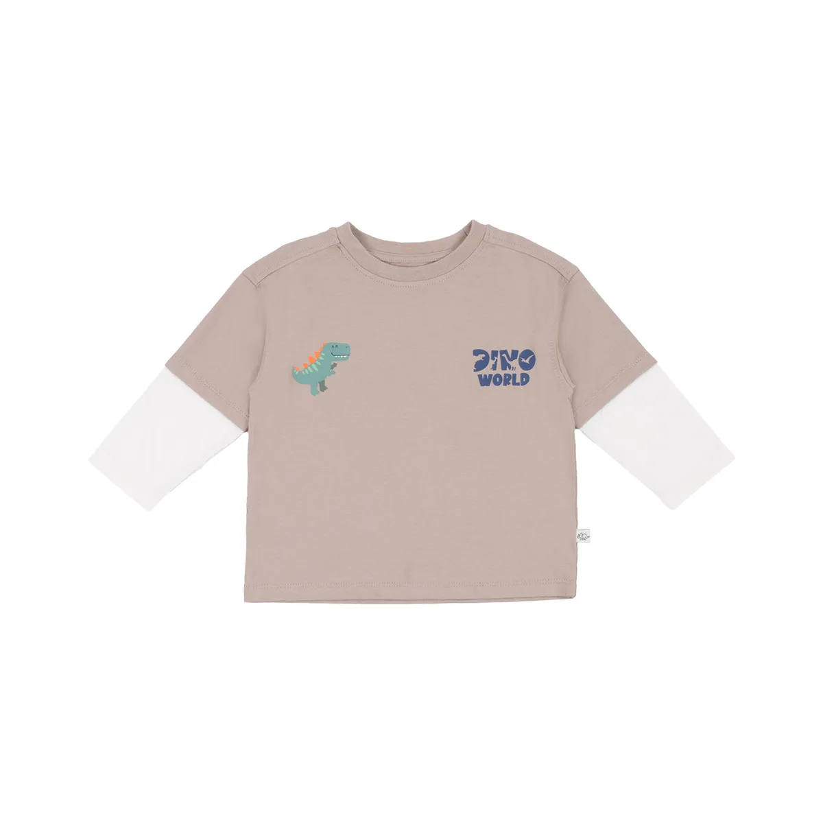 REDWOOD - Polo Doble Manga Manga Larga Dino Bebé Niño Redwood