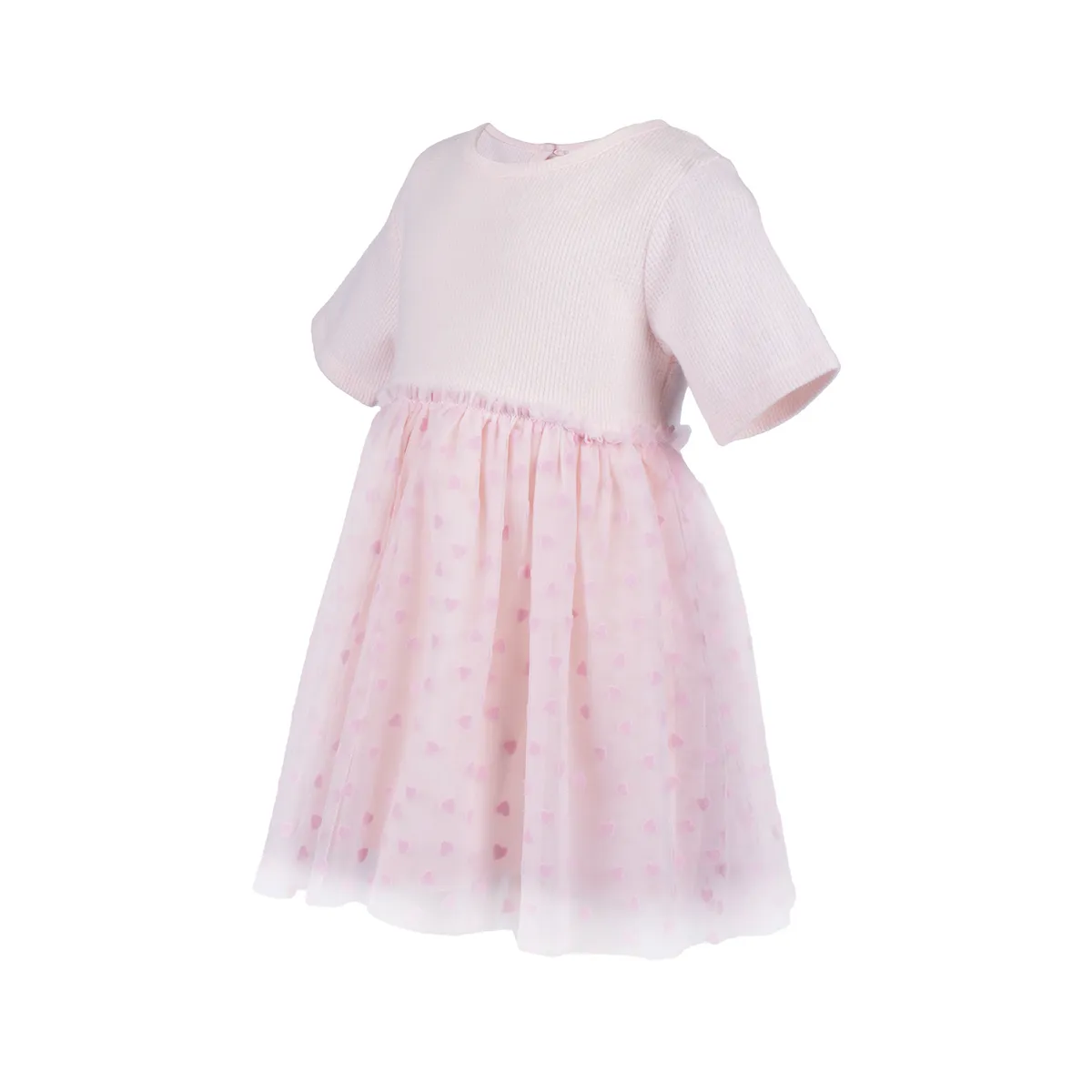 REDWOOD - Vestido Tul Manga Corta Bebé Niña Redwood