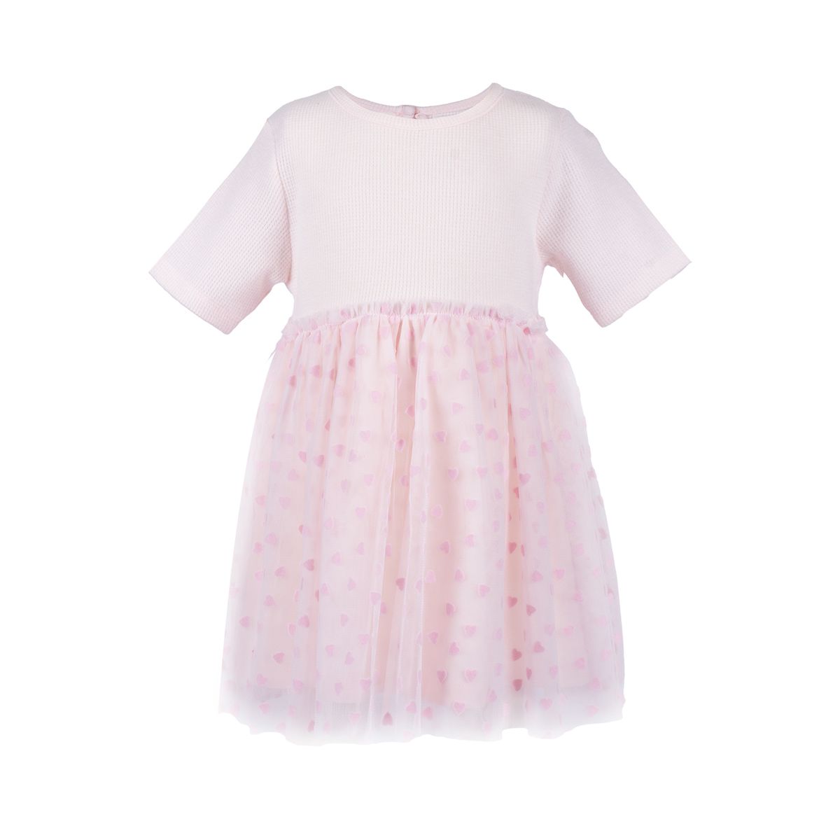 REDWOOD - Vestido Tul Manga Corta Bebé Niña Redwood