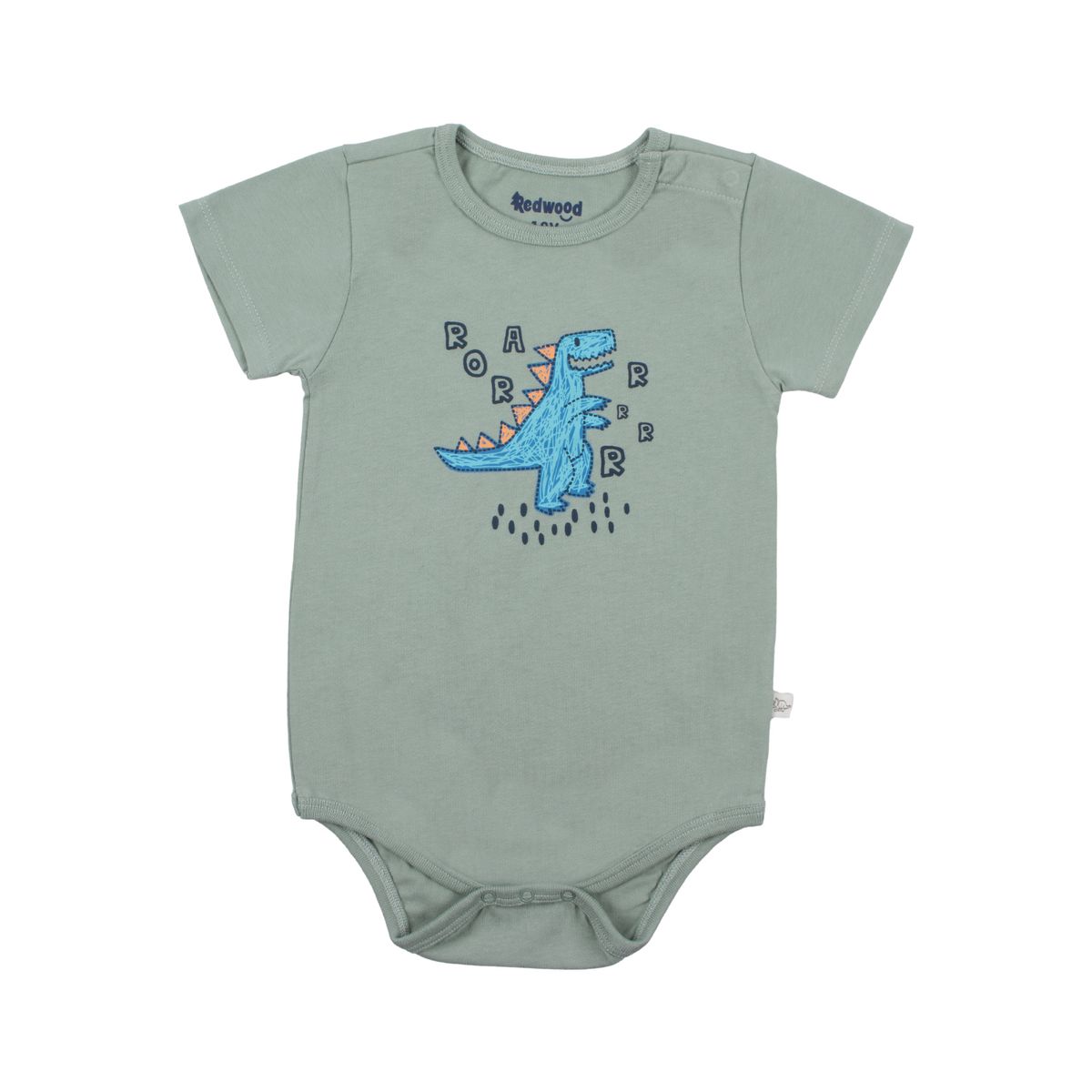 REDWOOD - Body Botones Dino Bebé Niño Redwood