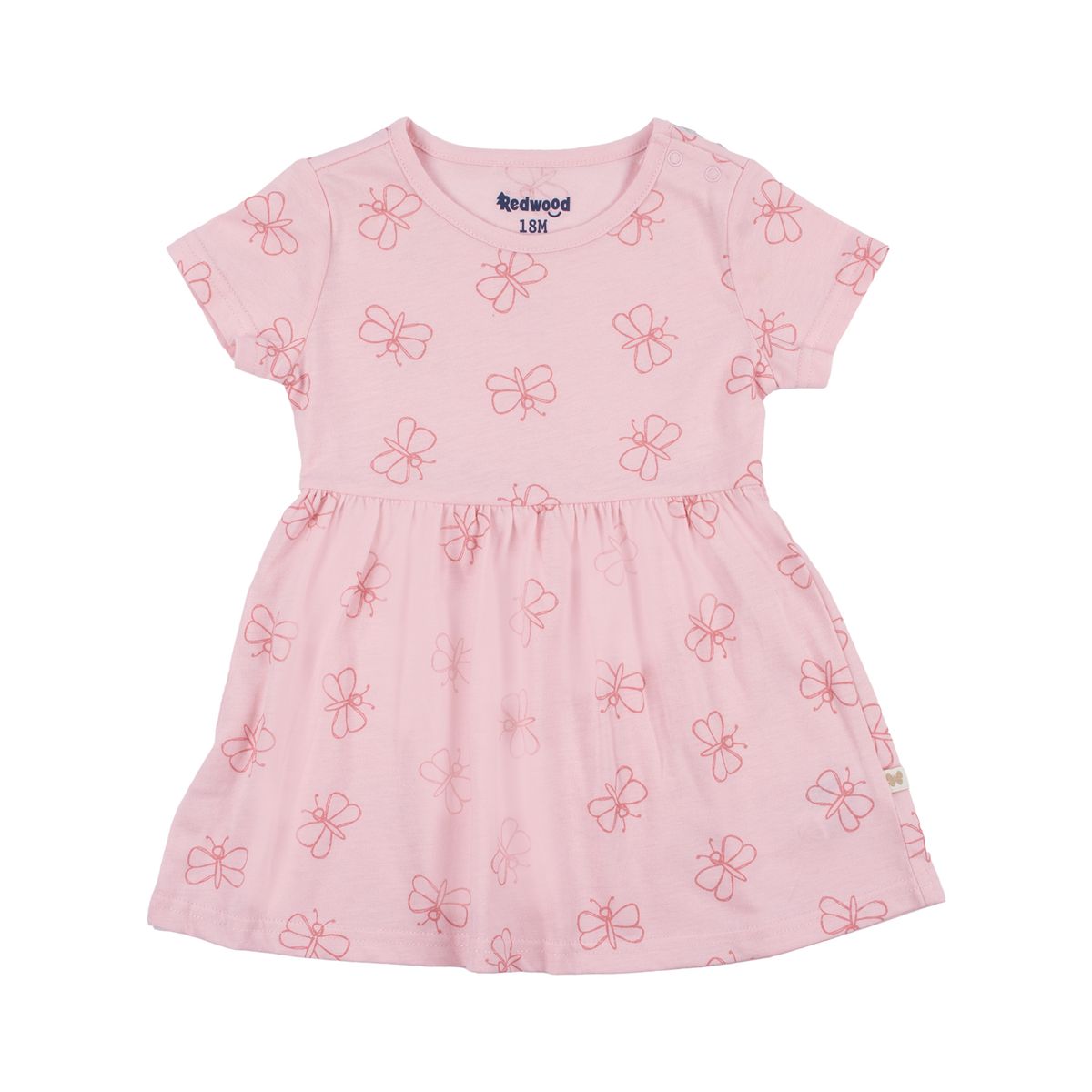 REDWOOD - Vestido Básico Bebé Niña Redwood