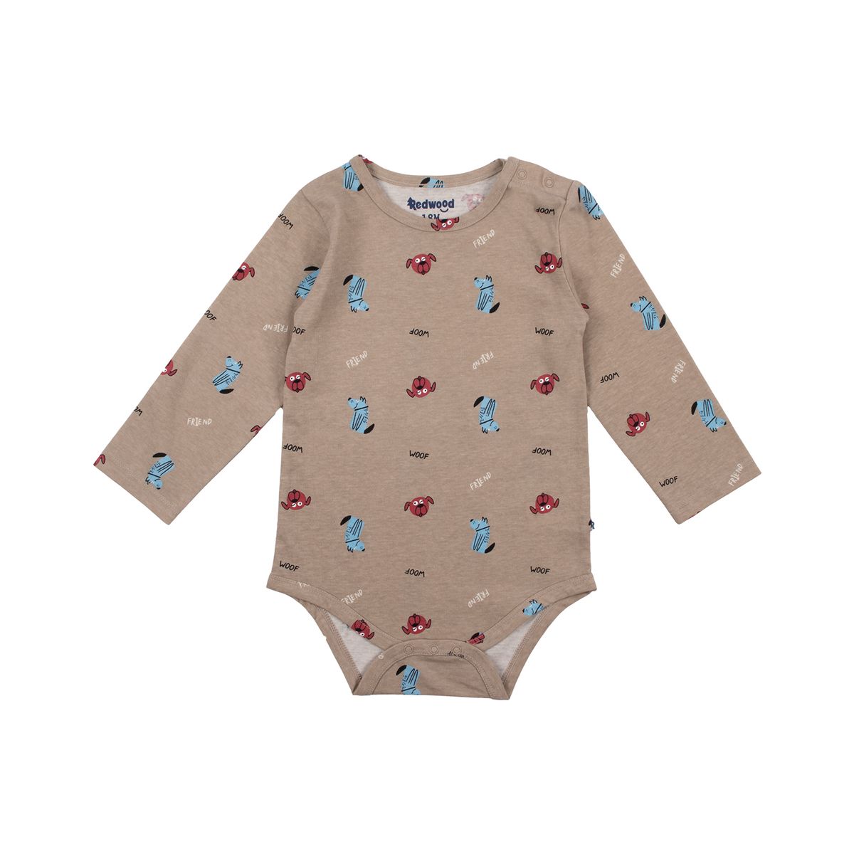 REDWOOD - Body Manga Larga Bebé Niño Redwood