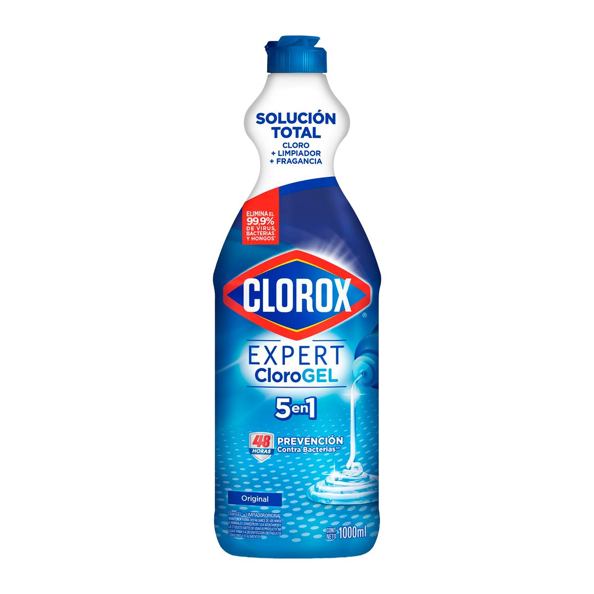 CLOROX - Lejía en Gel Clorox Original Botella 1 L