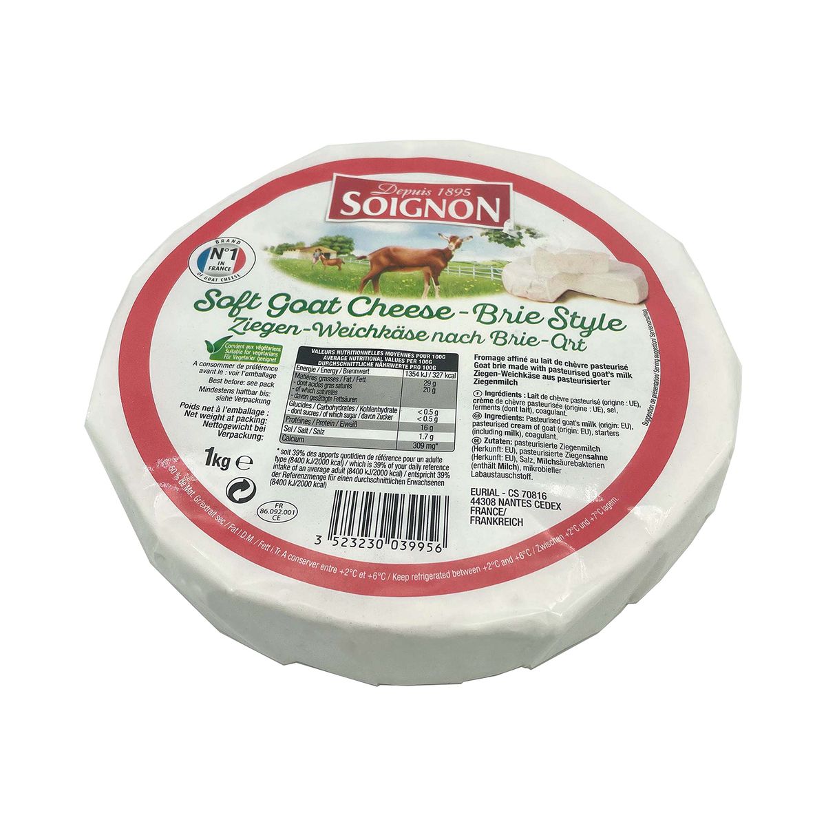 SOIGNON - Queso de Cabra Soignon x Kg