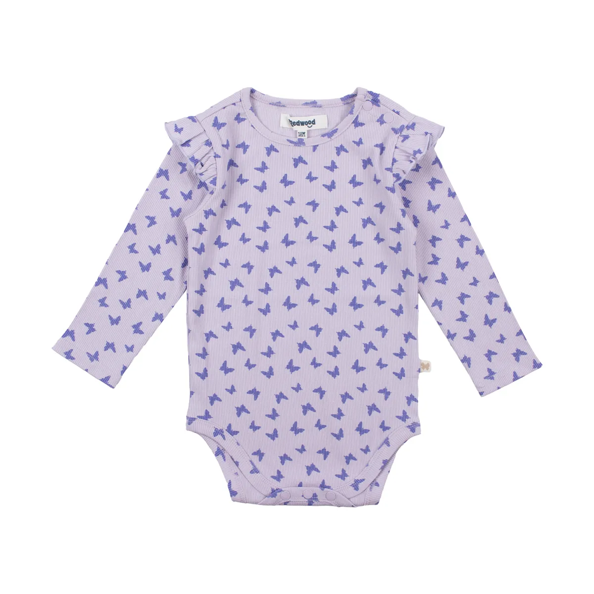 REDWOOD - Body Manga Larga Rib Bebé Niña Redwood