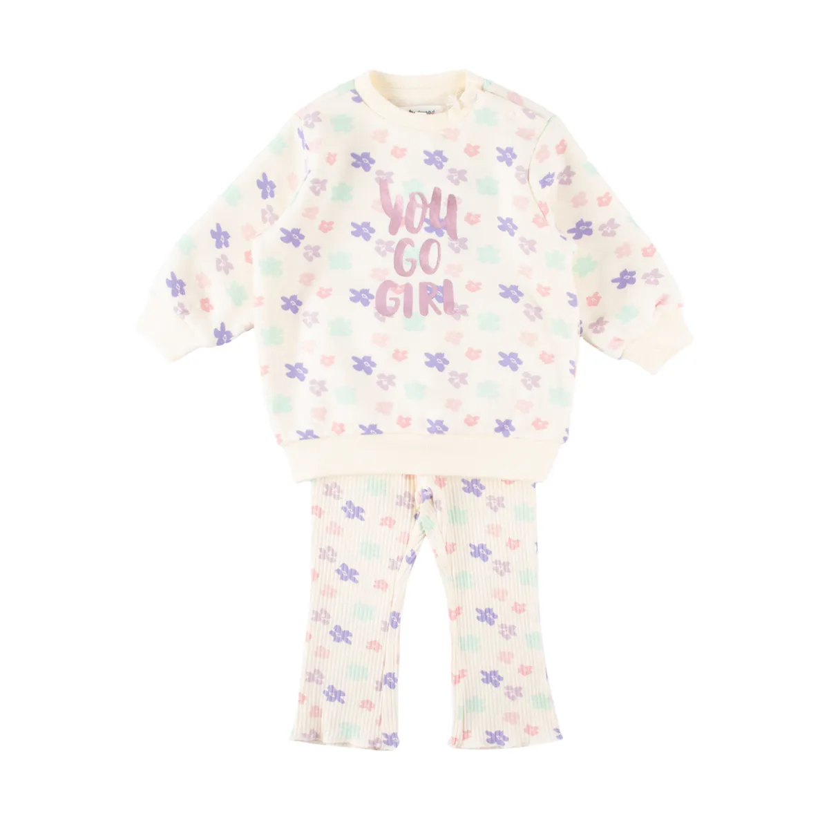 REDWOOD - Conjunto 2 Piezas Sudadera Bebé Niña Redwood