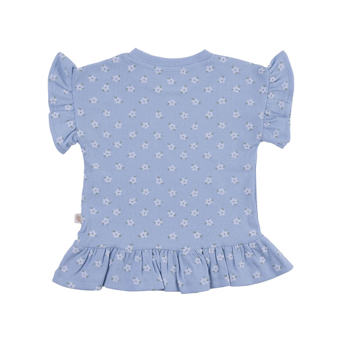 REDWOOD - Polo Manga Corta Rib Vuelos Bebé Niña Redwood