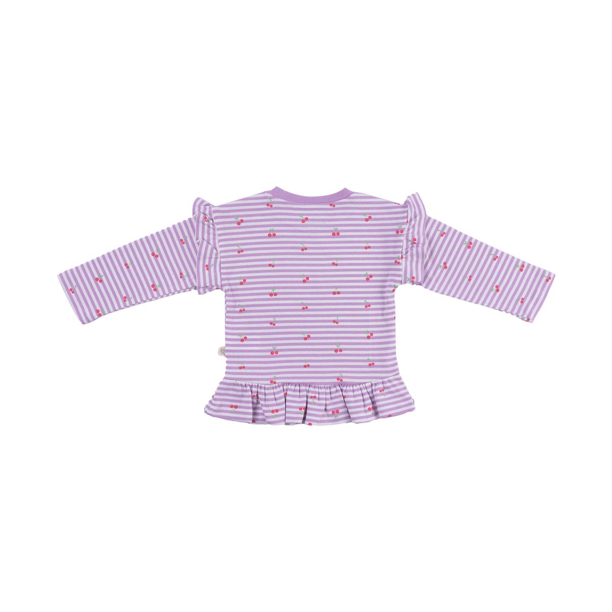 REDWOOD - Polo Manga Larga Rib Vuelos Bebé Niña Redwood