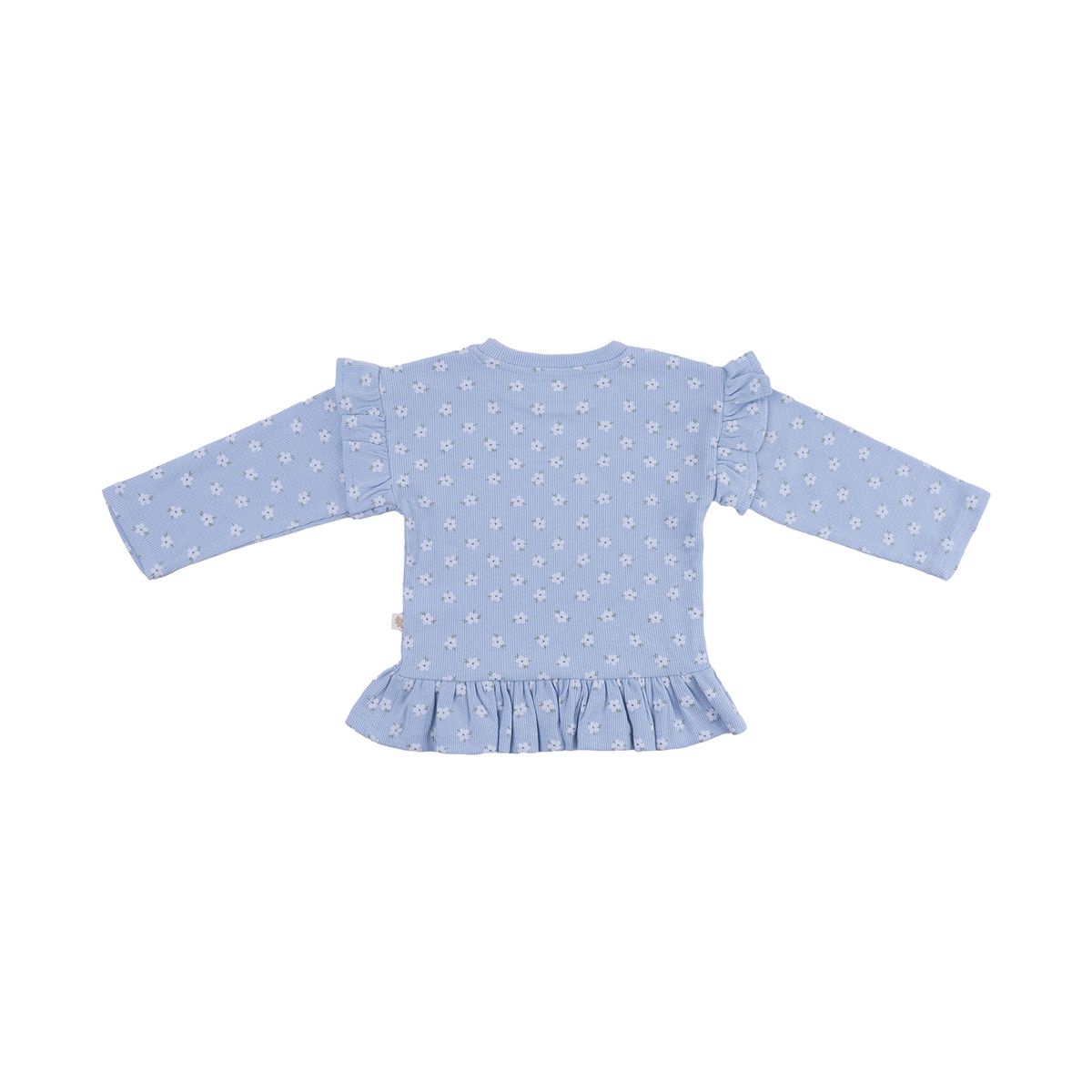 REDWOOD - Polo Manga Larga Rib Vuelos Bebé Niña Redwood