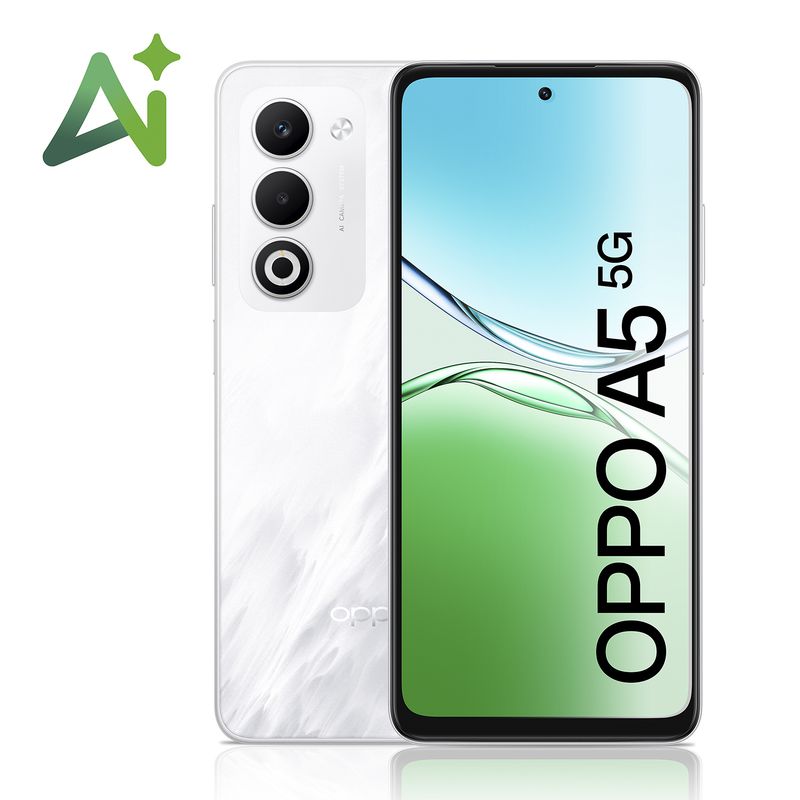  - Smartphone Oppo A5 5G 256Gb 8Gb Blanco