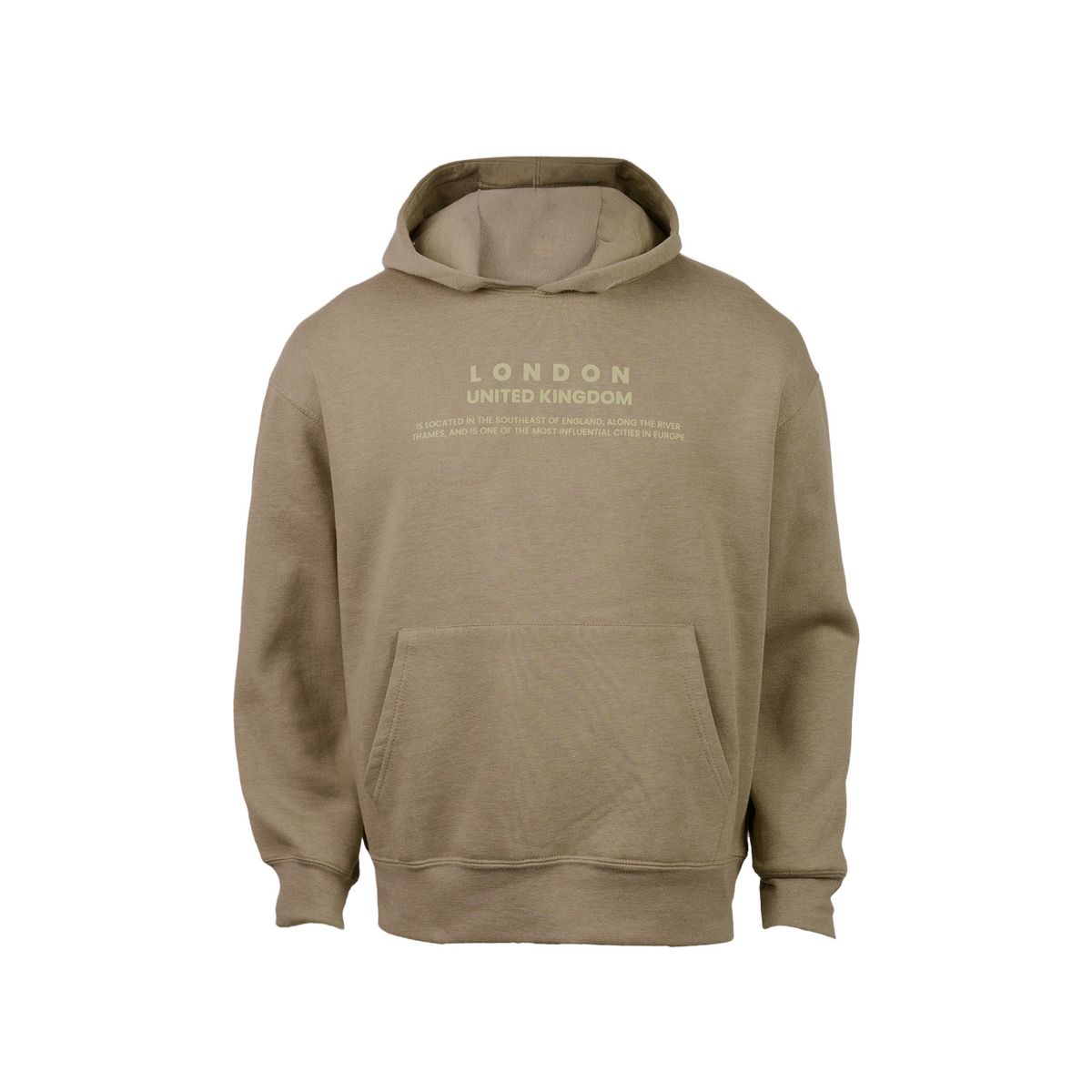 REDWOOD - Sudadera Oversize Franela Hombre Redwood