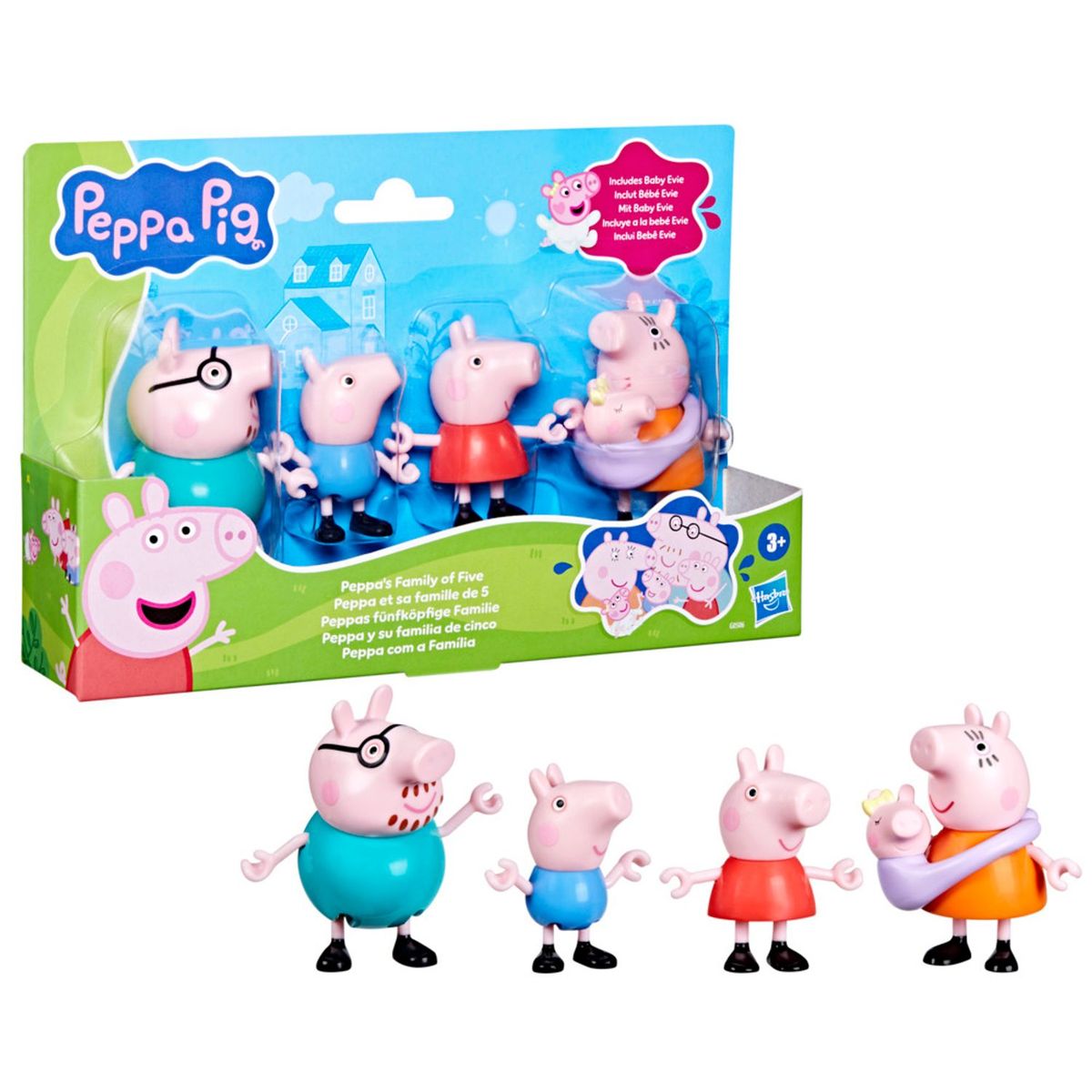 PEPPA PIG - Peppa Pig Peppa y su Familia de Cinco