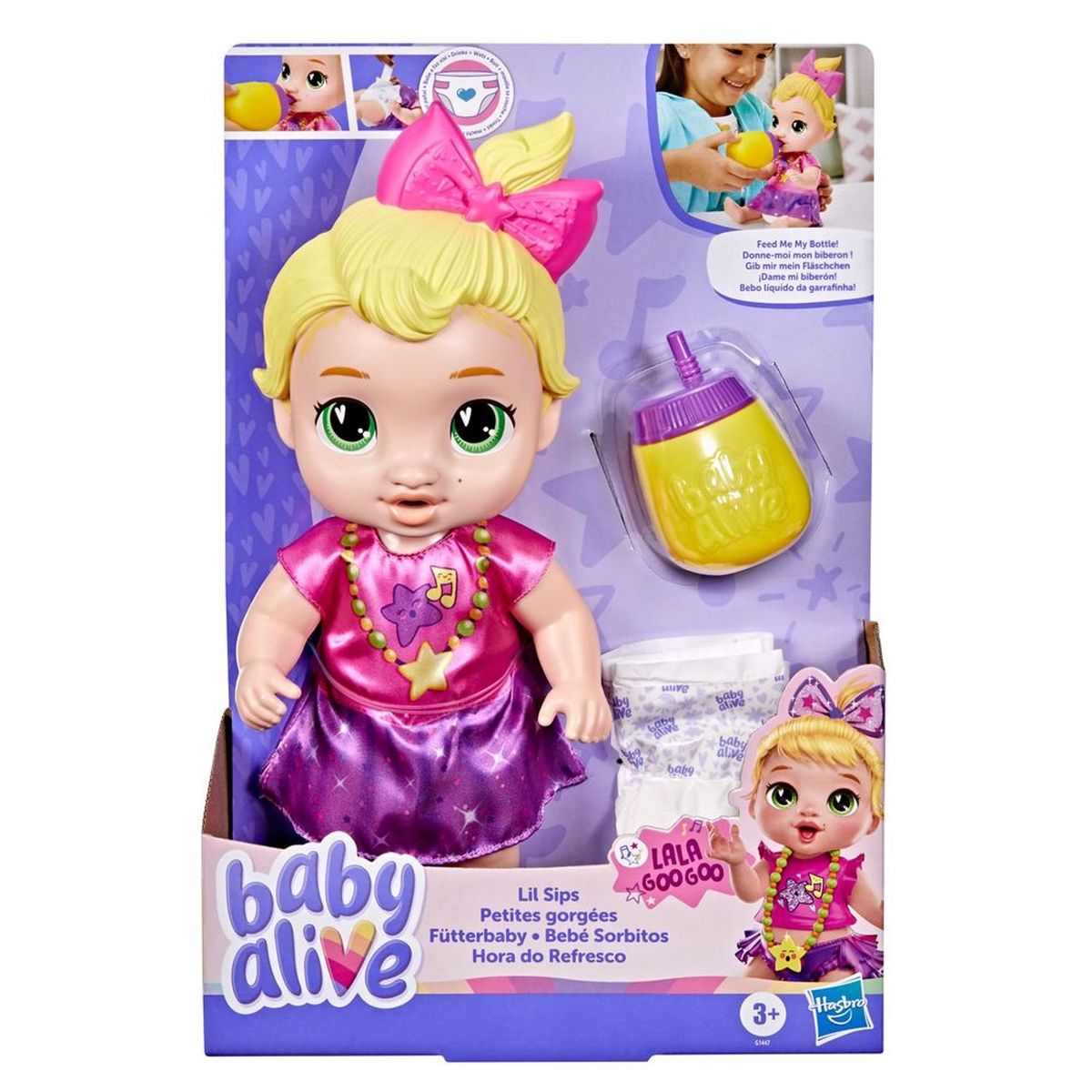 BABY ALIVE - Baby Alive Bebé Sorbitos Lala Googoo