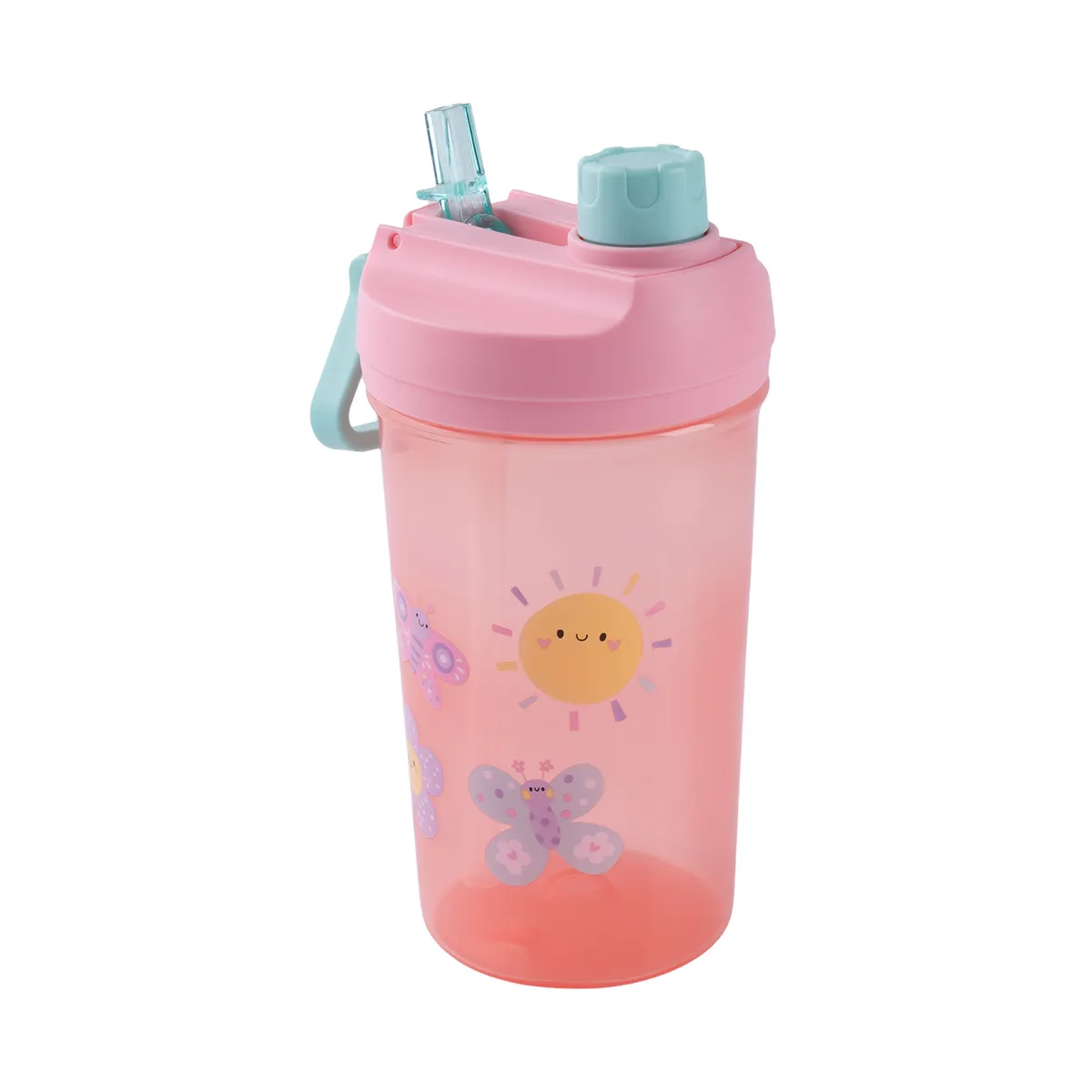 CASA JOVEN - Tomatodo Infantil Doble Fun Mariposas 500 mL