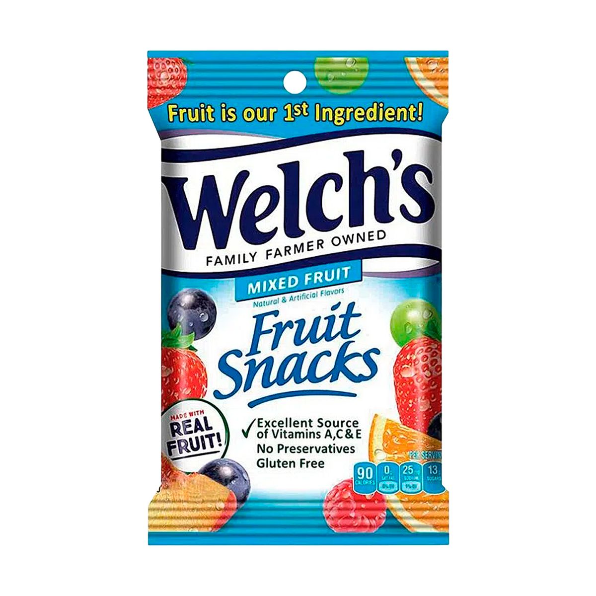 WELCHS - Gomitas Welchs Fruit Snacks Mixed Bolsa 64 g
