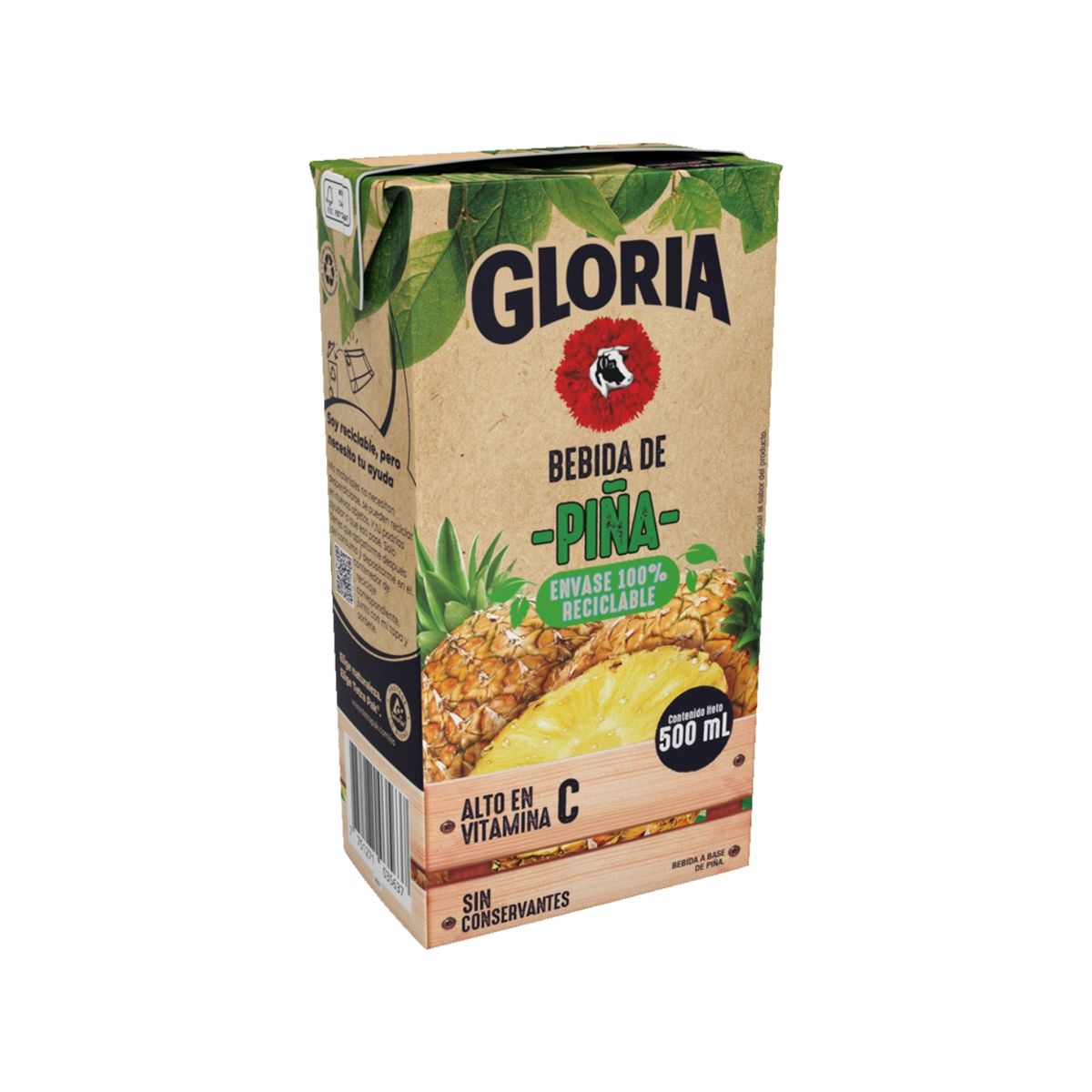 GLORIA - Bebida Gloria Piña Caja 500 mL