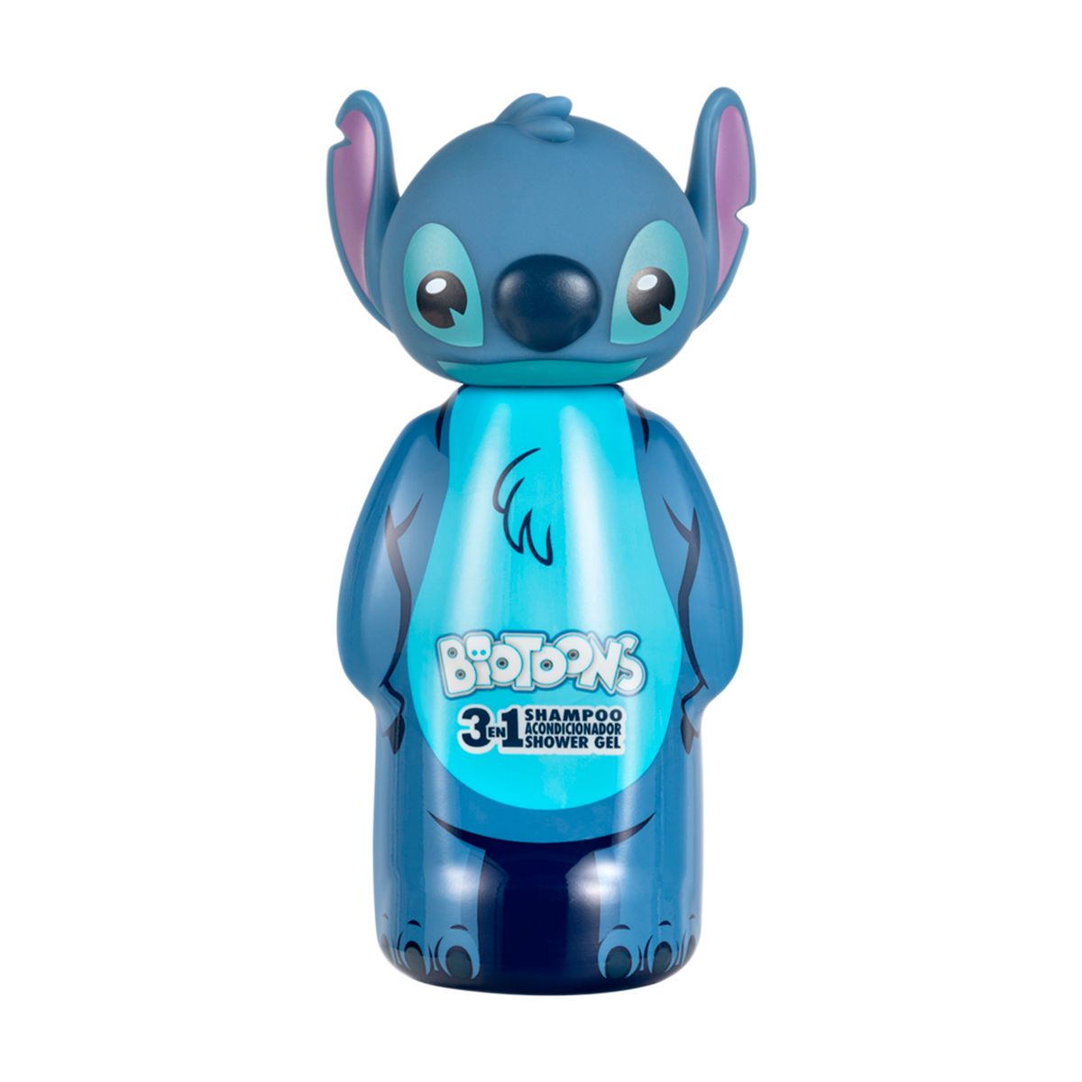 GELATTI - Shampoo 3 En 1 Gelatti Biotoons Mix Stitch Botella 300 mL